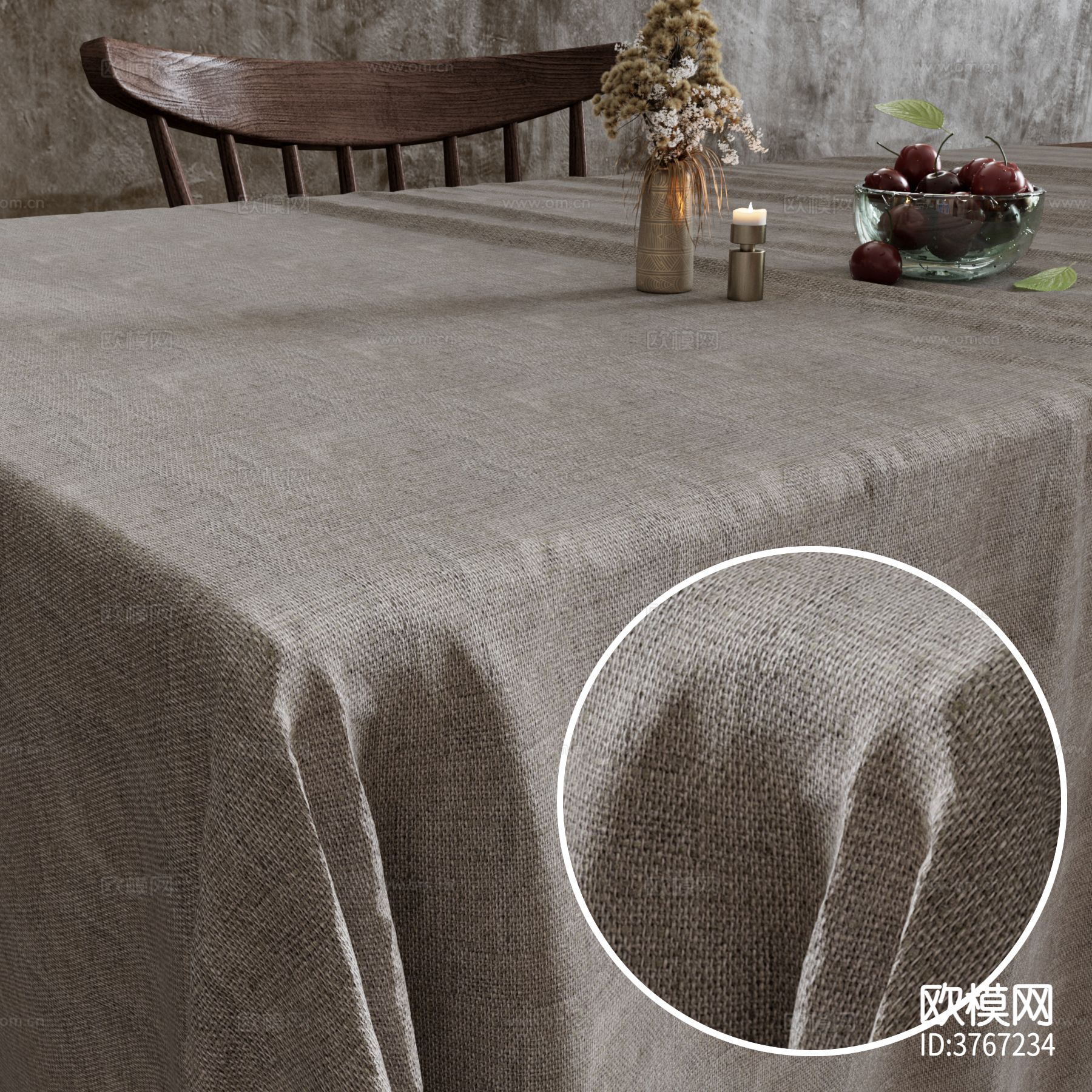 桌布 亚麻布材质下载