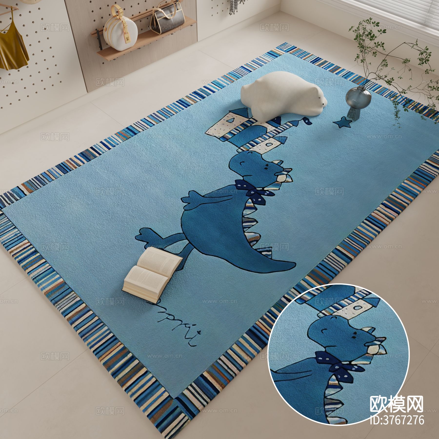 方形地毯材质下载