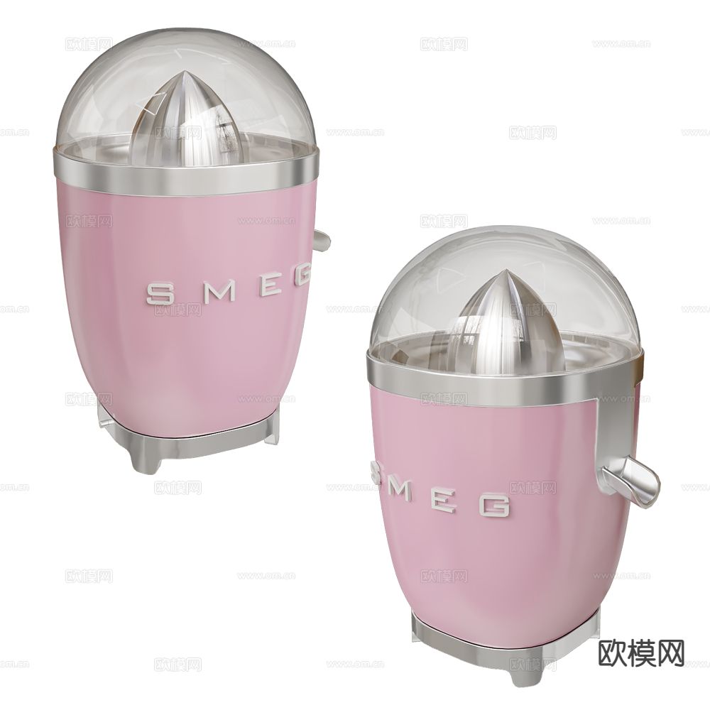 Smeg 榨汁机 料理机3d模型