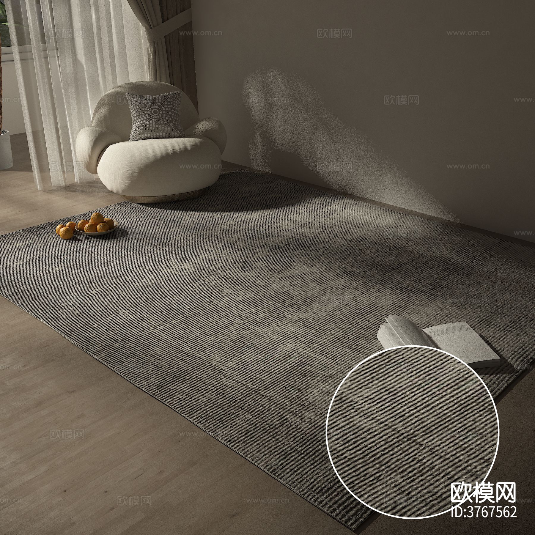 方形地毯材质下载