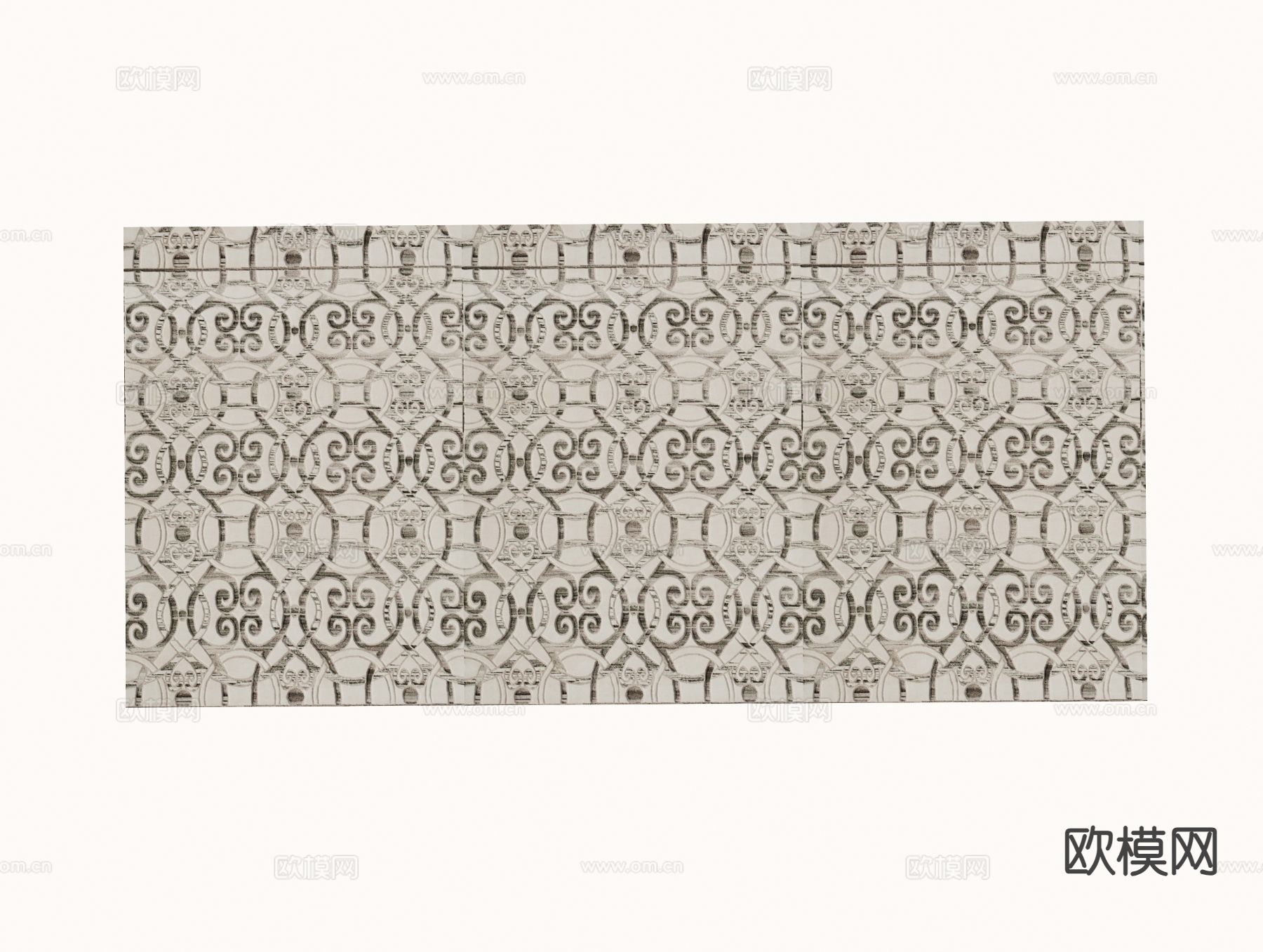 现代简约地毯su模型下载（渲染图2）