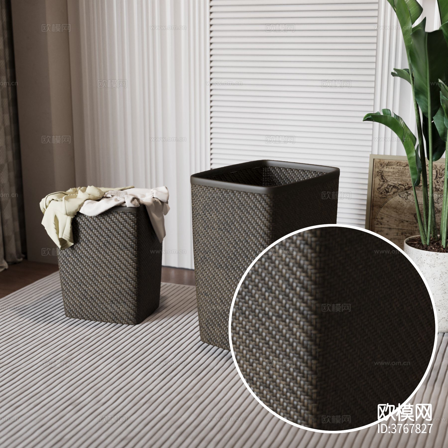 篮子 编织品材质下载