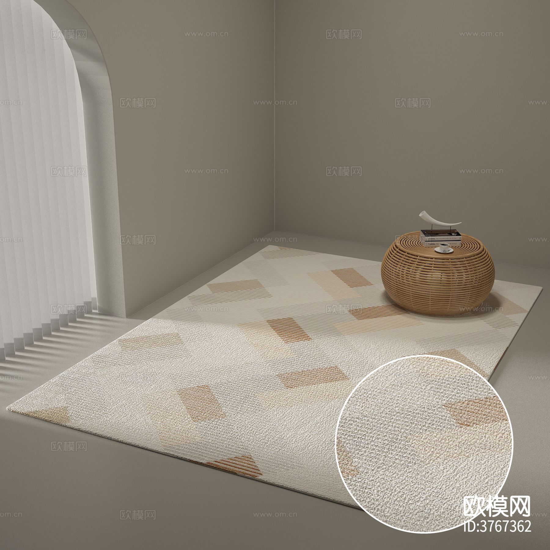 方形地毯材质下载