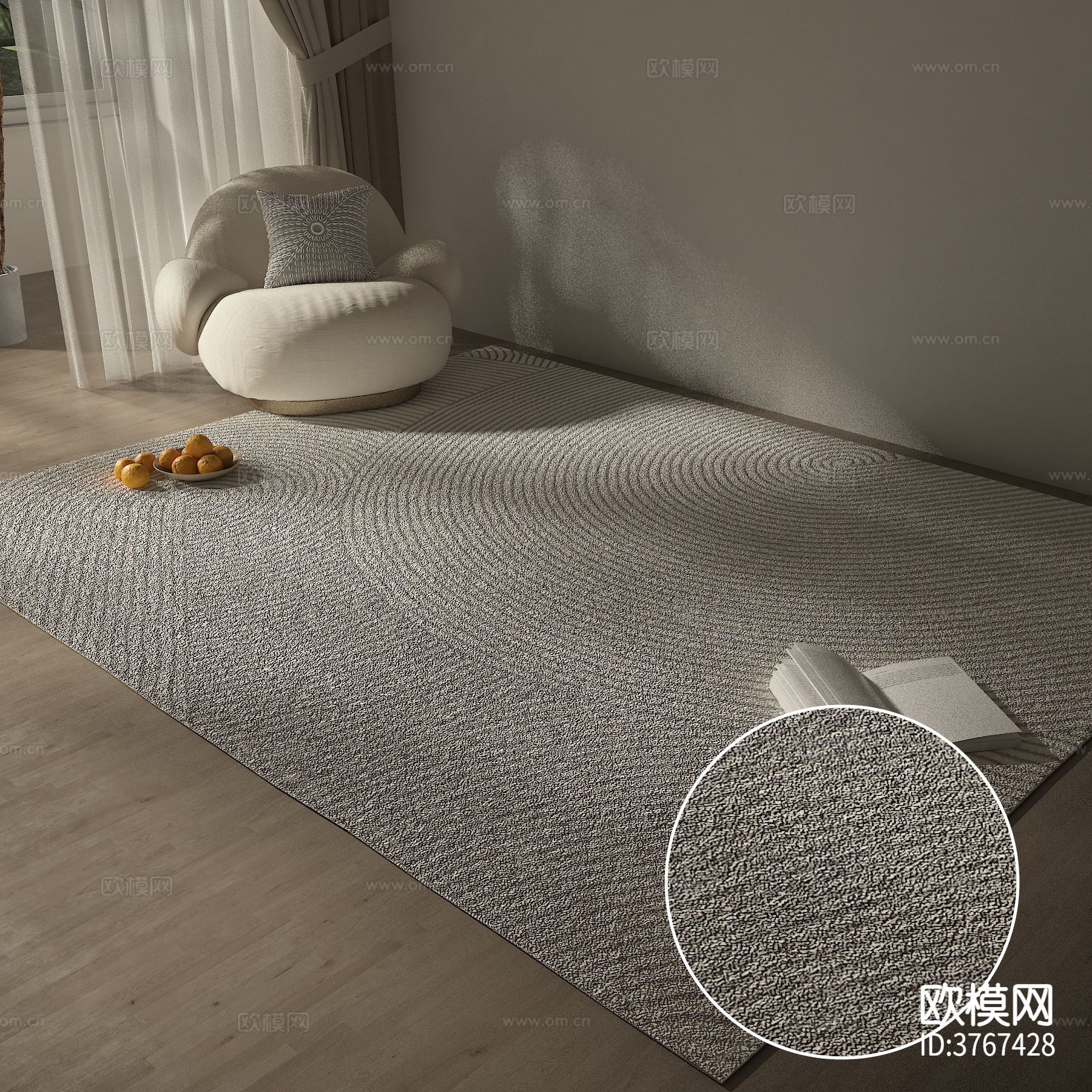 方形地毯材质下载