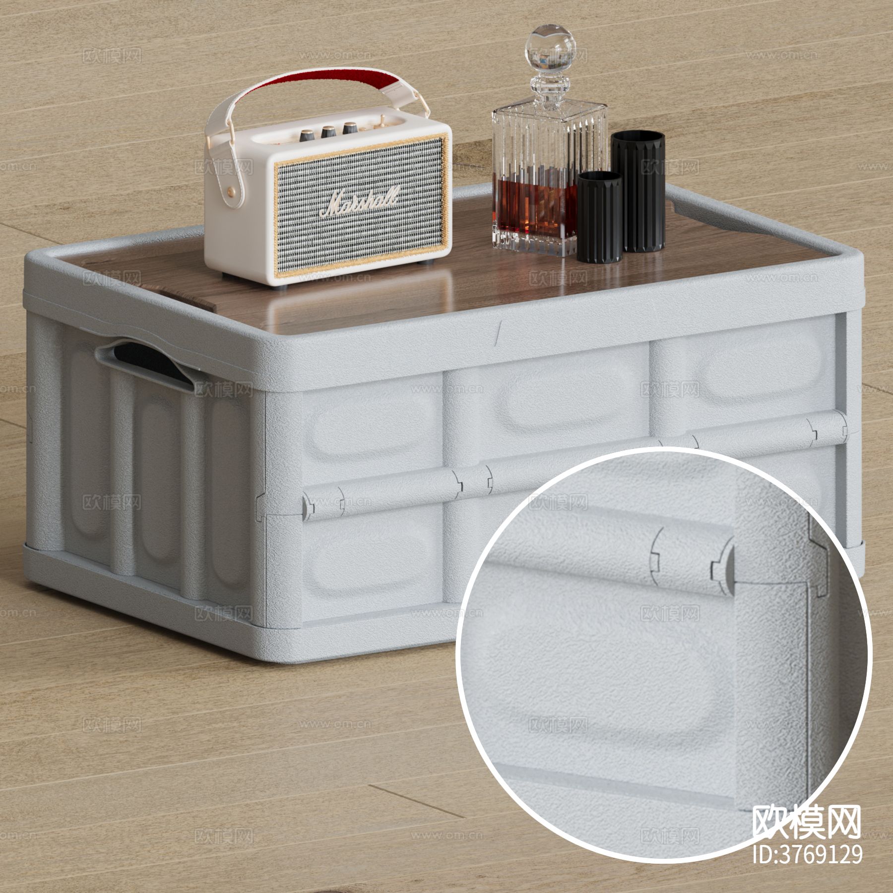 盒子 粗糙塑料材质下载