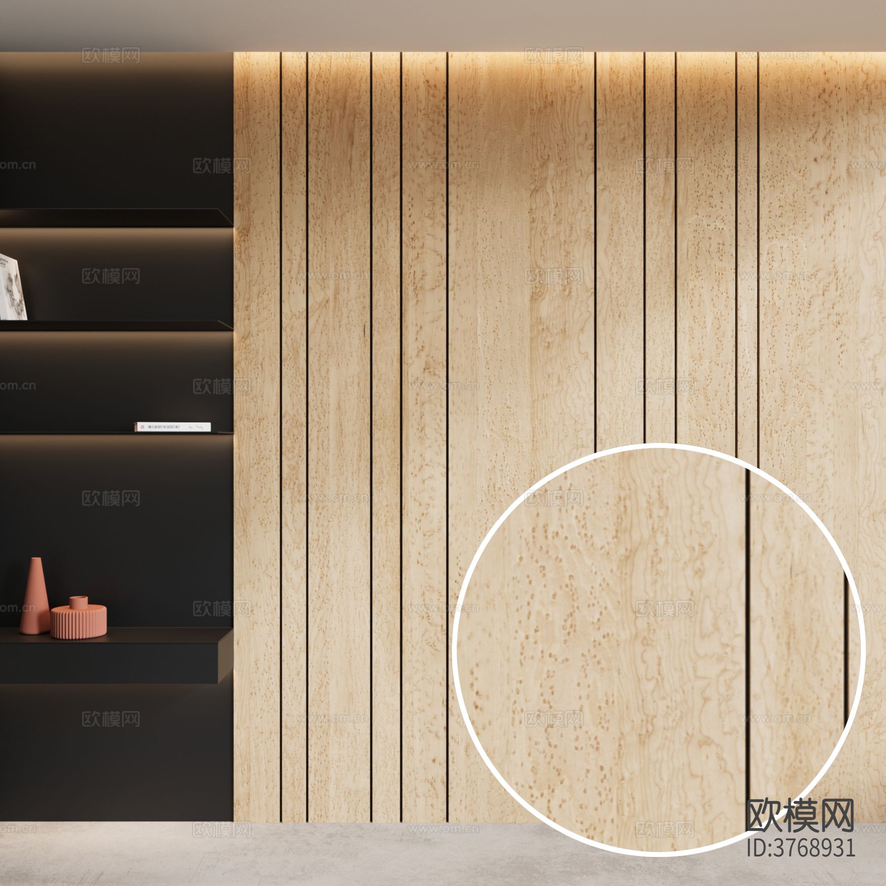 柜子 原木纹材质下载