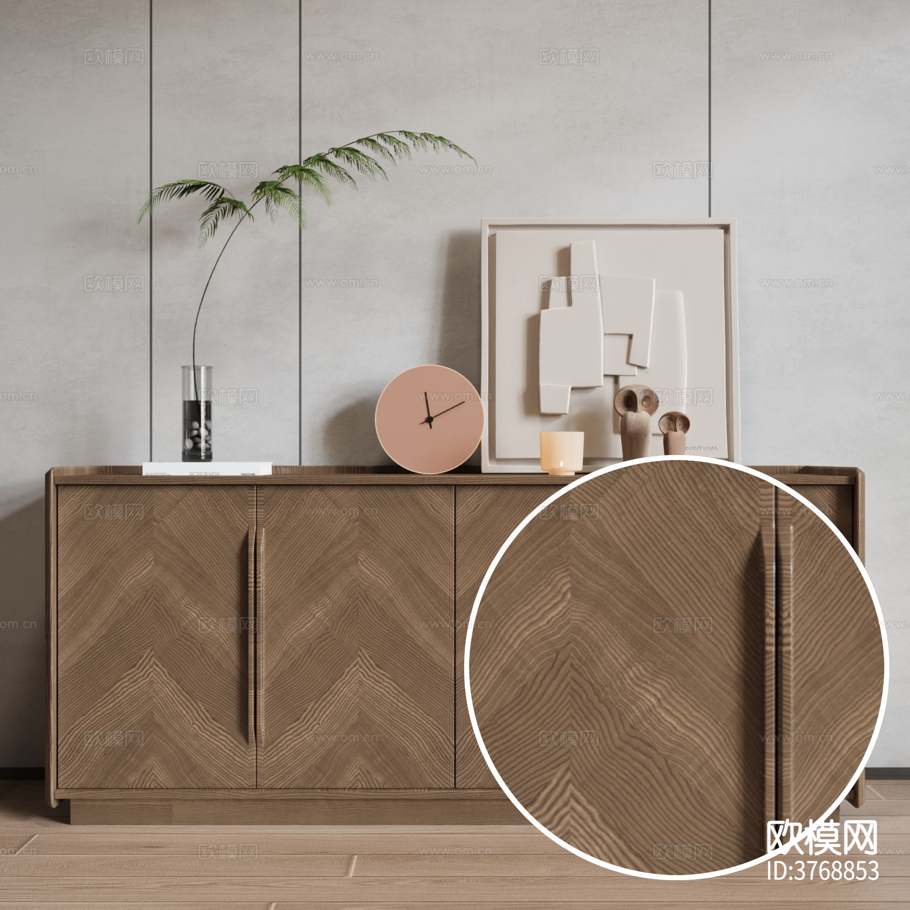 柜子 哑光木纹材质下载