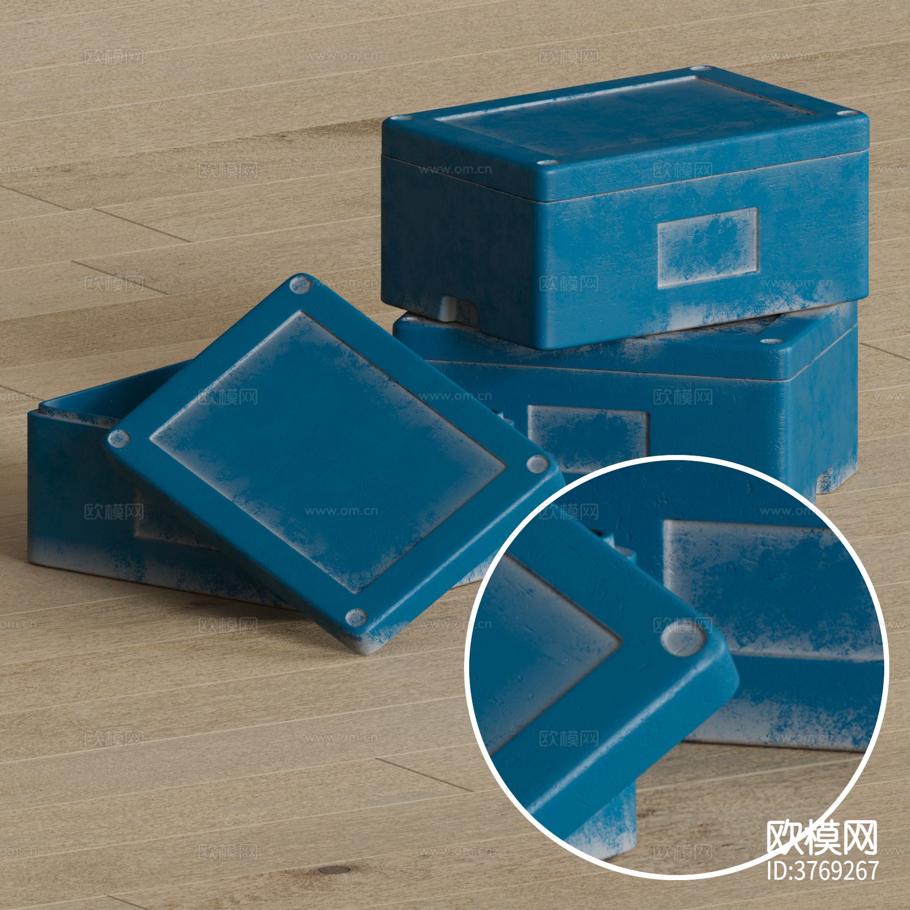 盒子 粗糙塑料材质下载