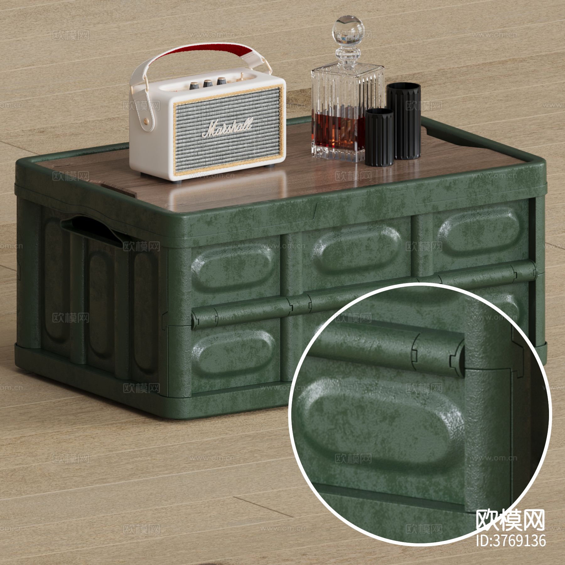 盒子 粗糙塑料材质下载