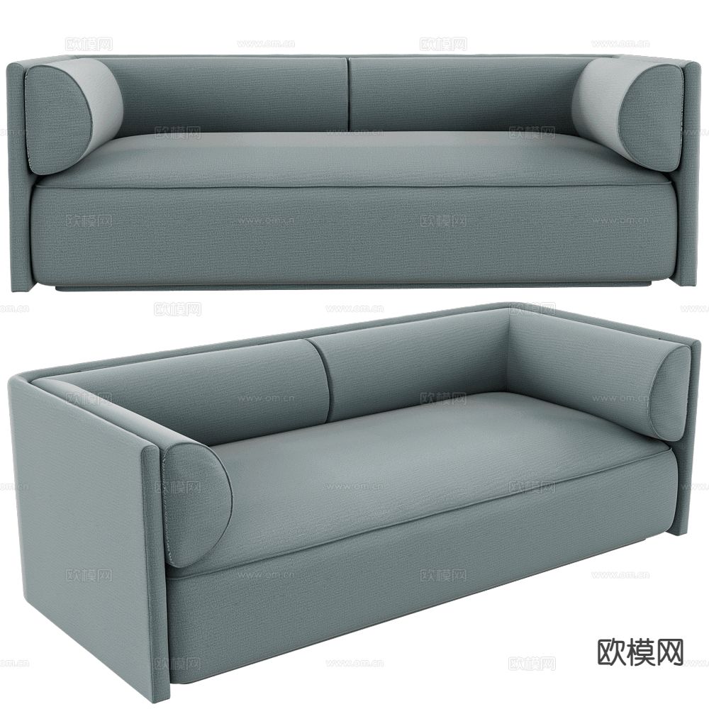 OPTISOFA 现代双人沙发3d模型