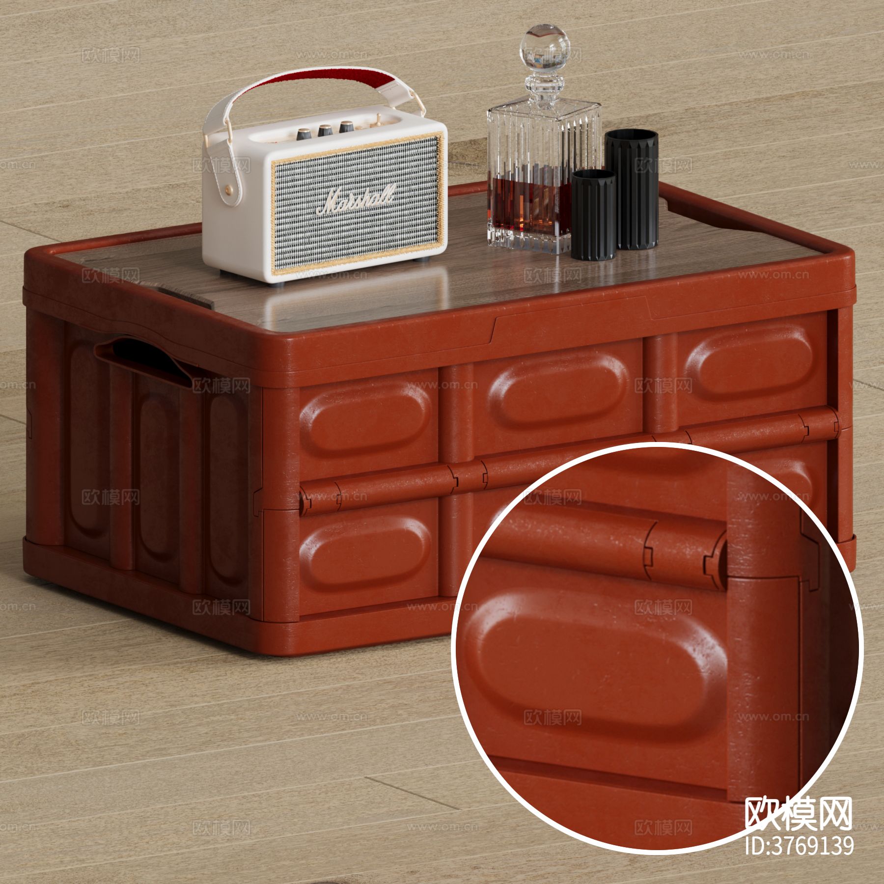 盒子 粗糙塑料材质下载