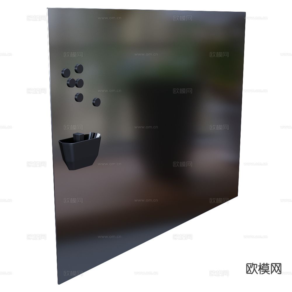 CHAT BOARD 画板 展板 黑板3d模型