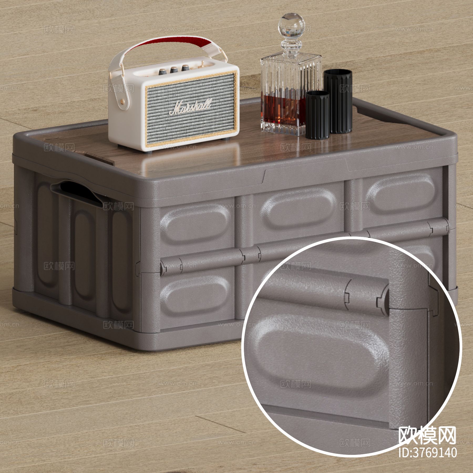 盒子 粗糙塑料材质下载