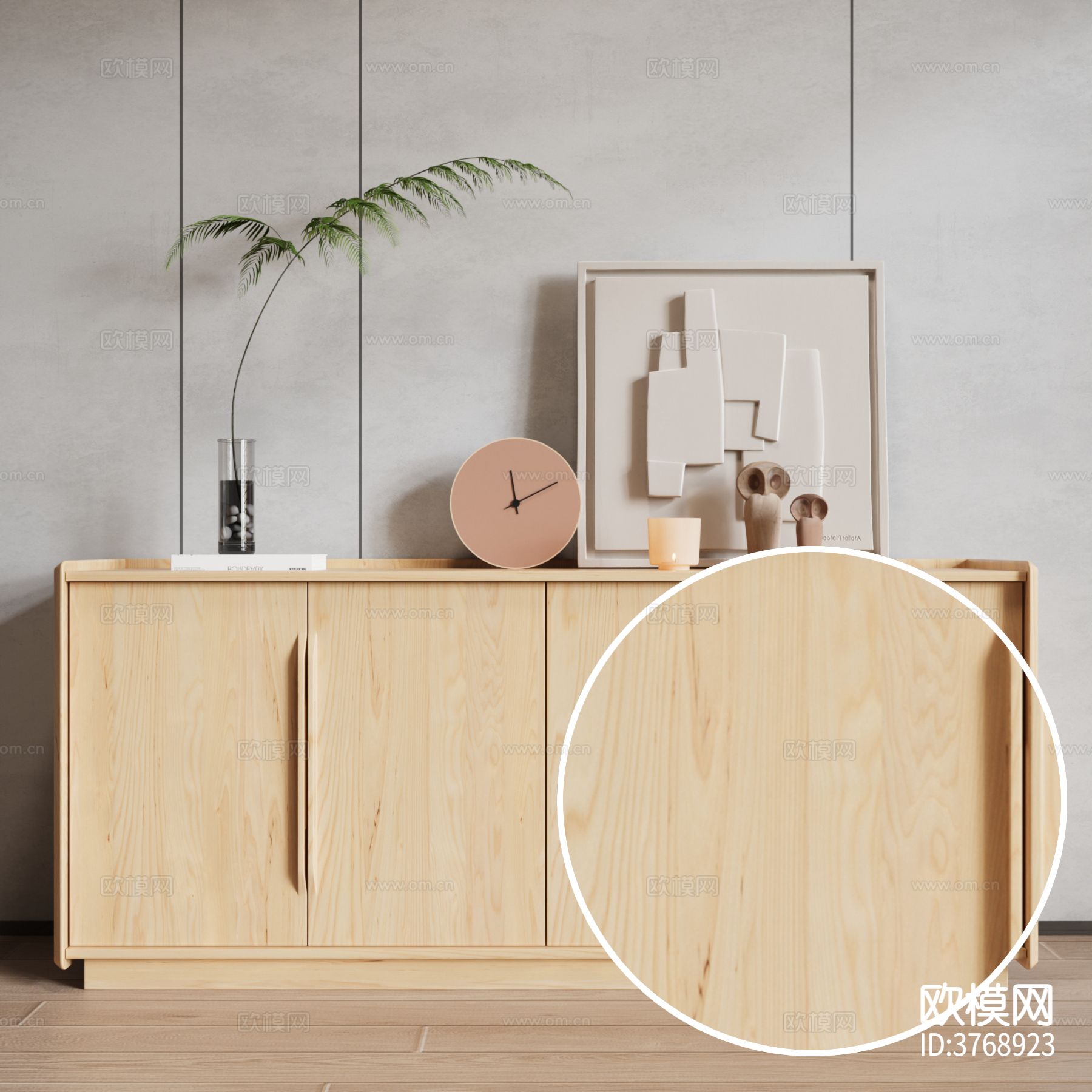 柜子 原木纹材质下载