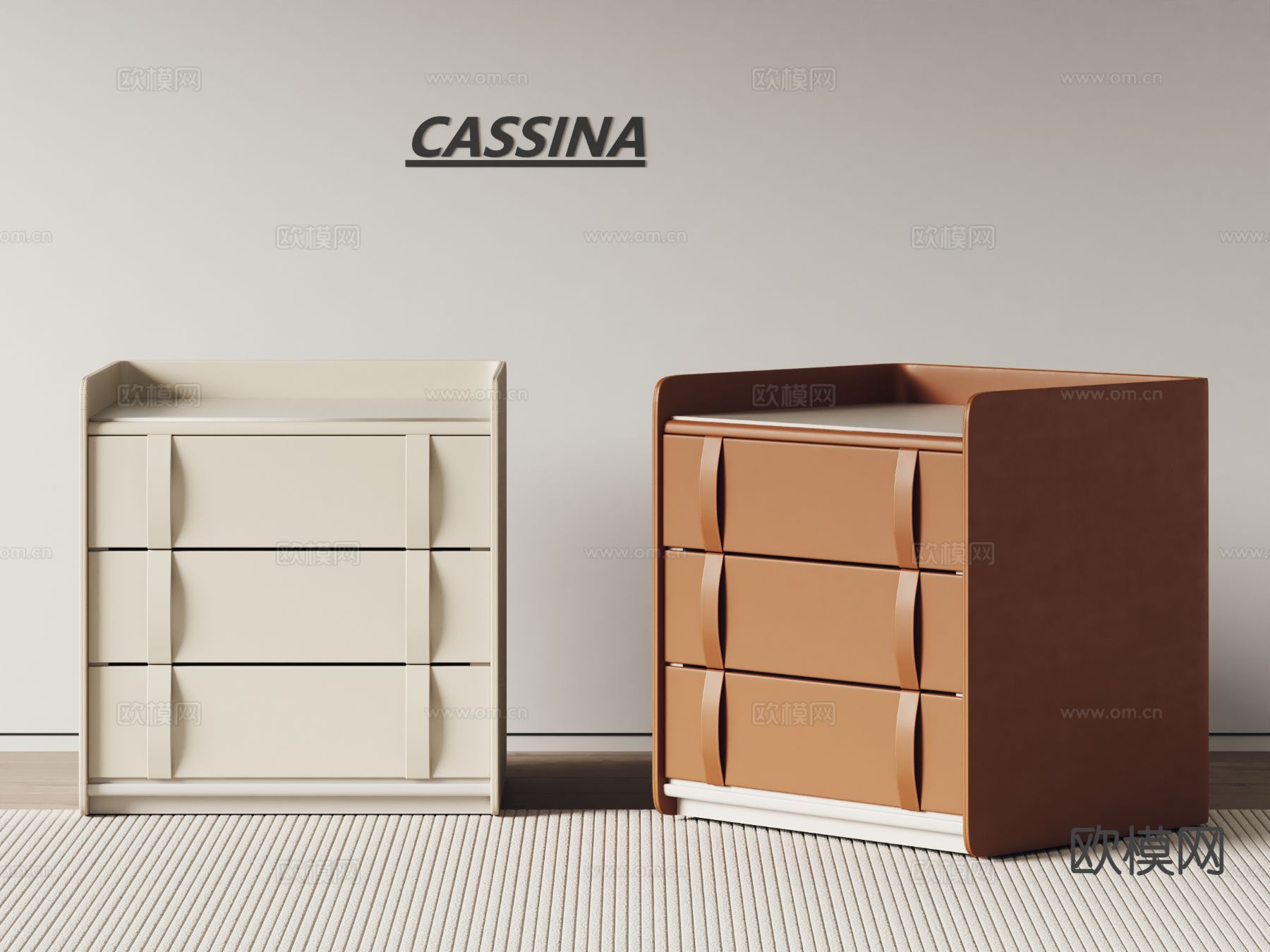 CASSINA 床头柜3d模型