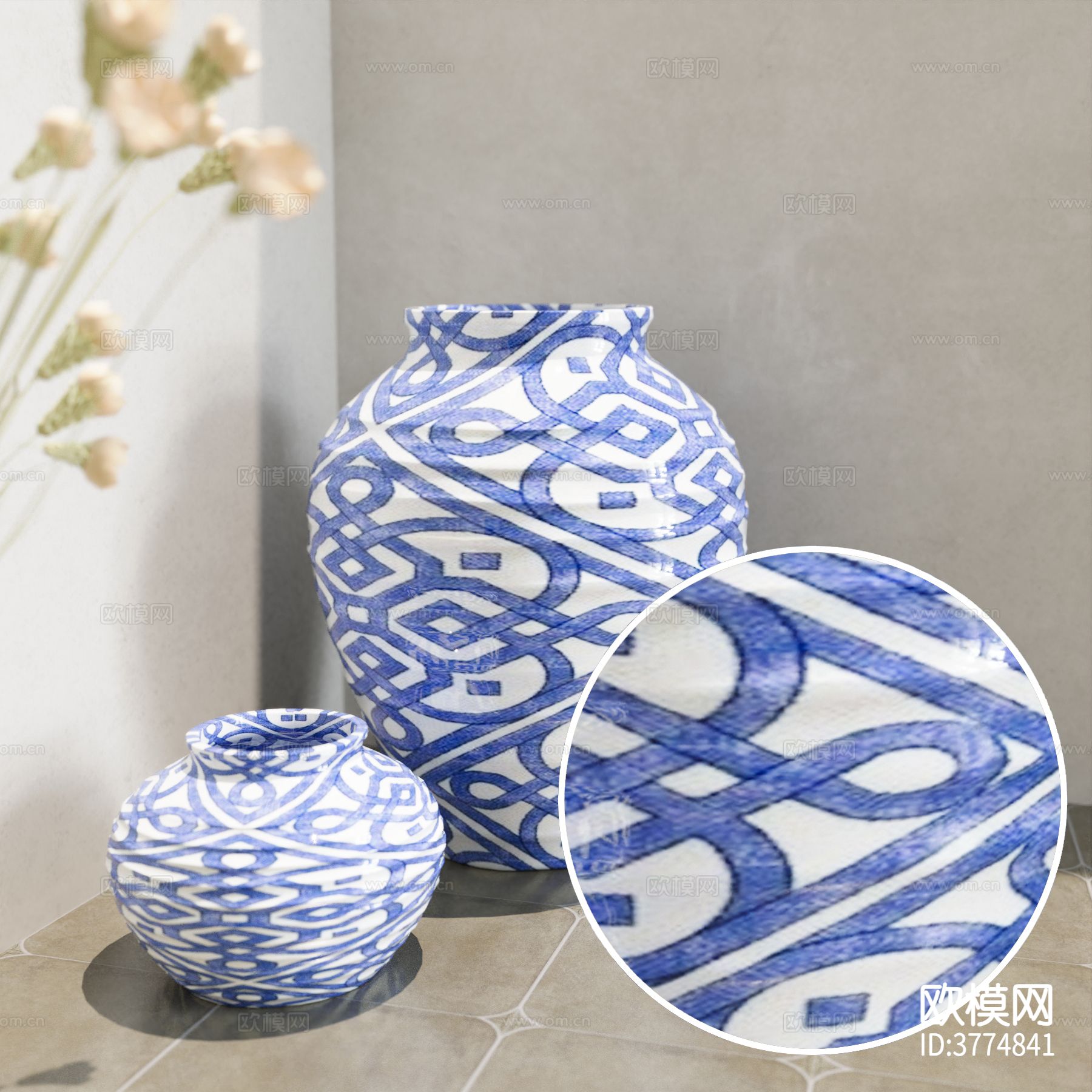 花纹陶瓷 哑光陶瓷材质下载