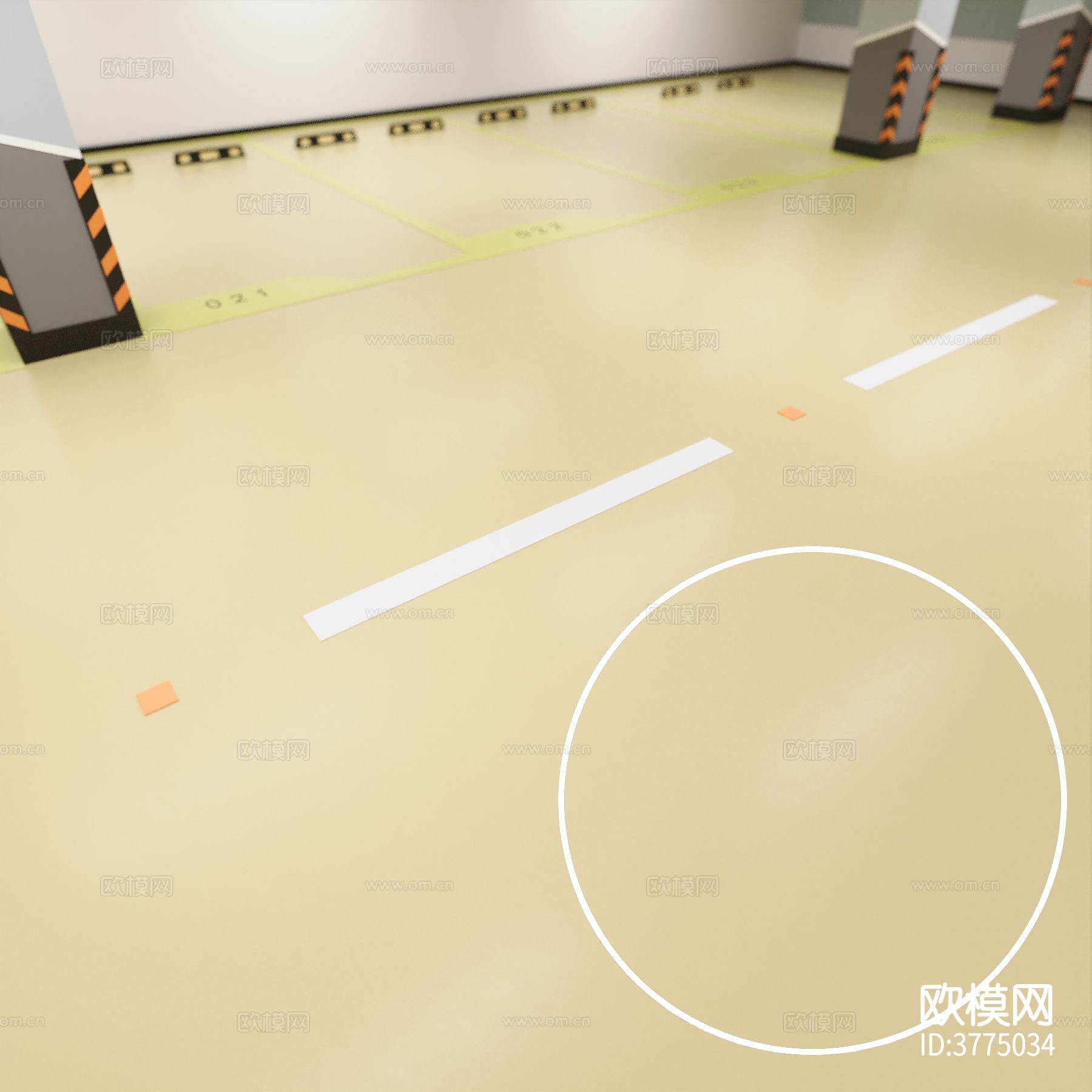 黄色涂料 地坪漆材质下载