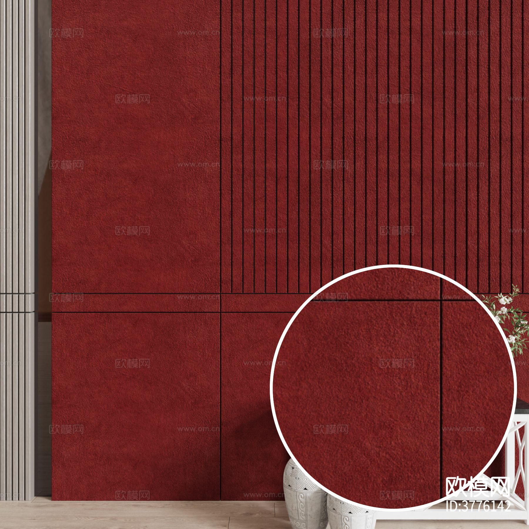 红色翻毛皮材质下载