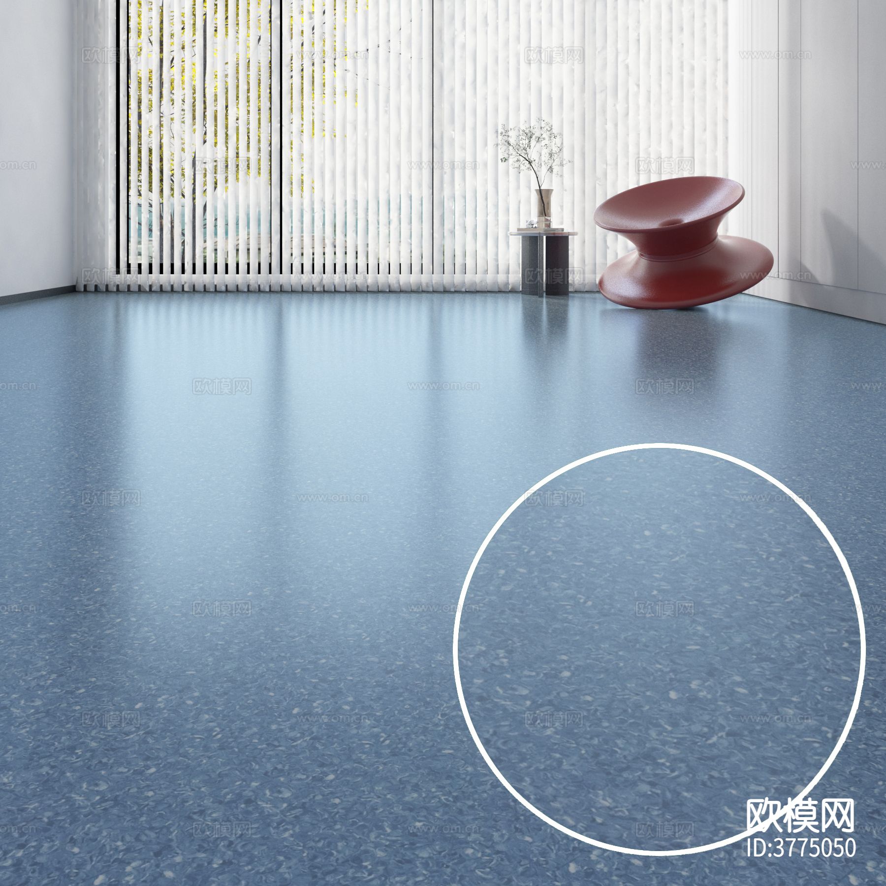 蓝色涂料 地坪漆材质下载