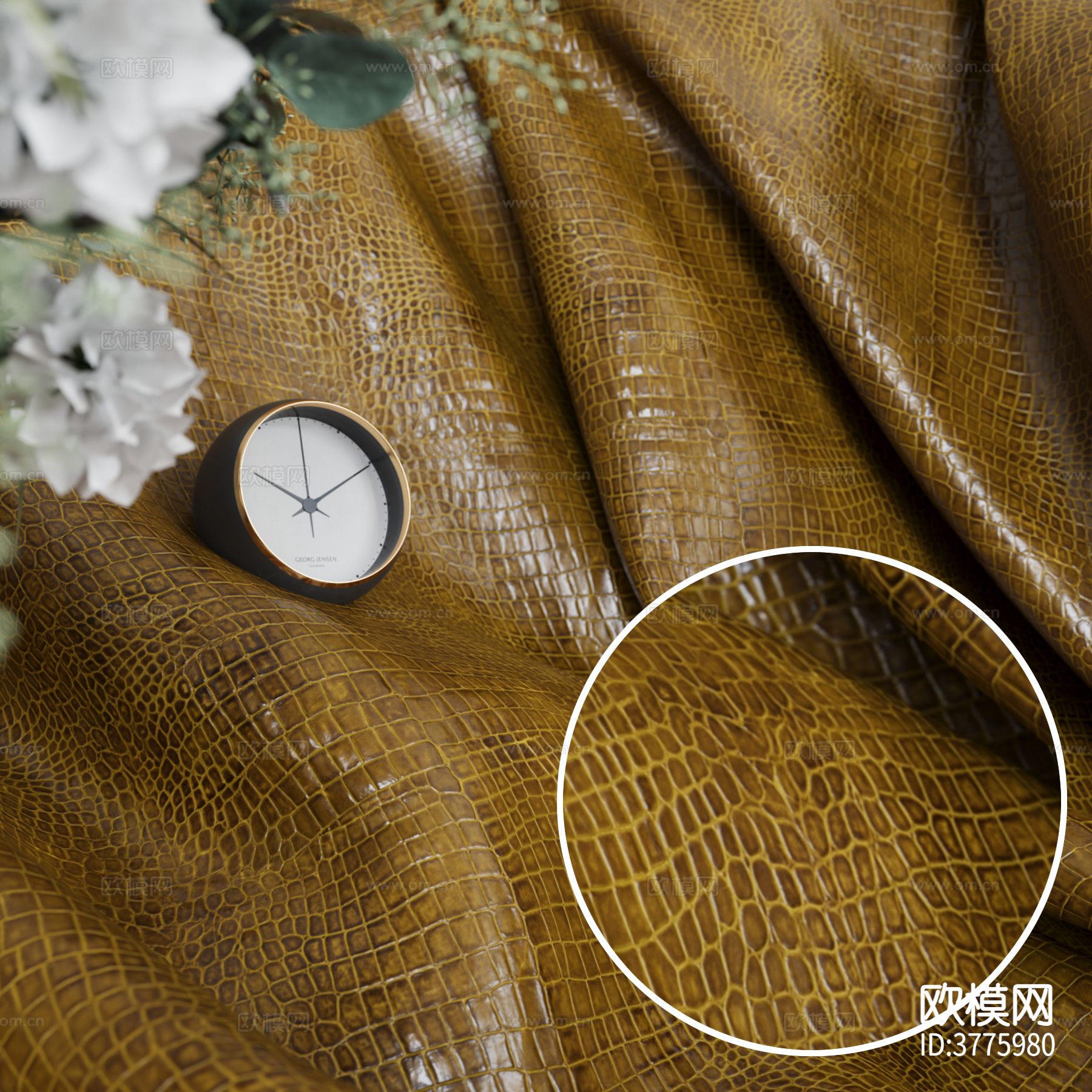 皮革 鳄鱼皮材质下载