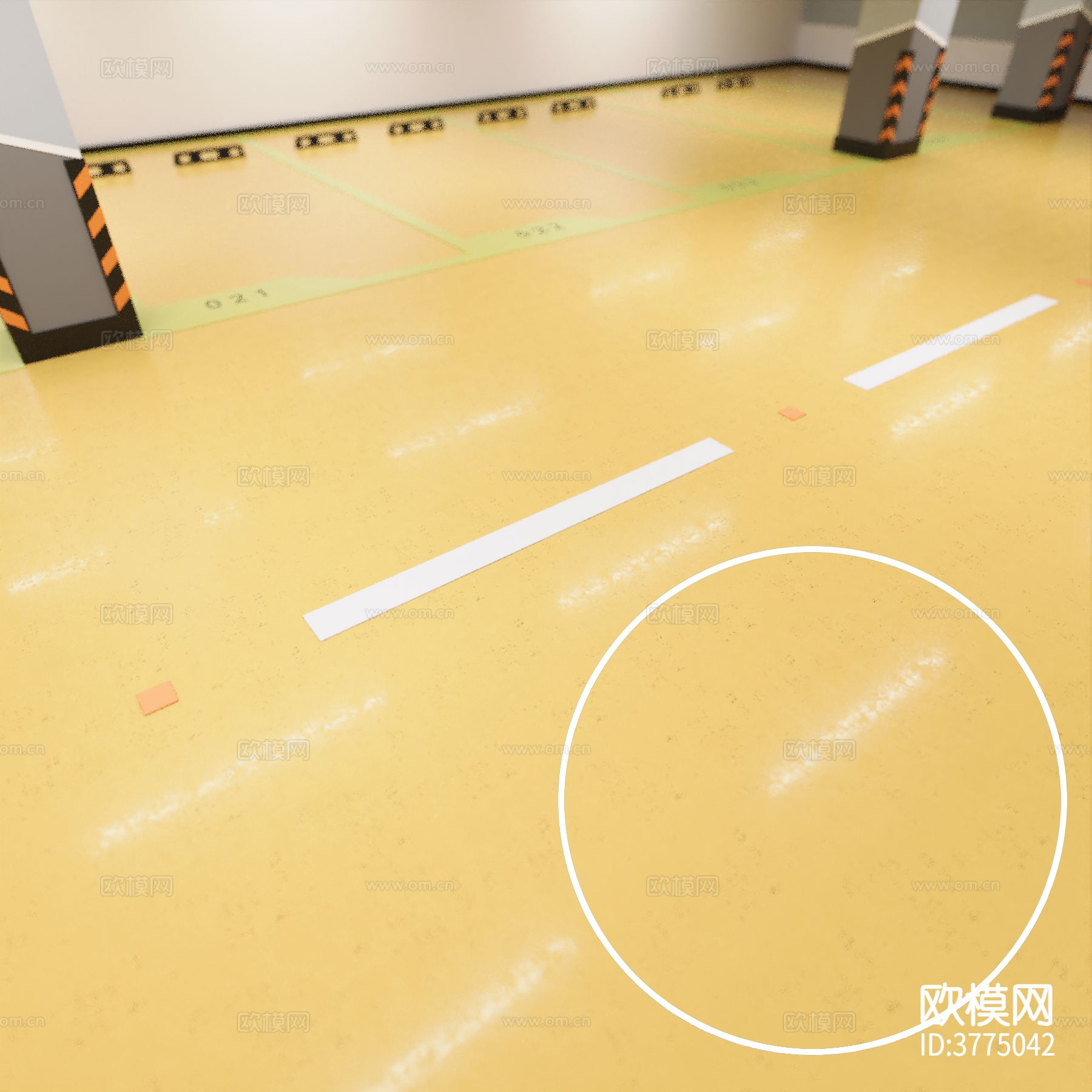 黄色涂料  地坪漆材质下载