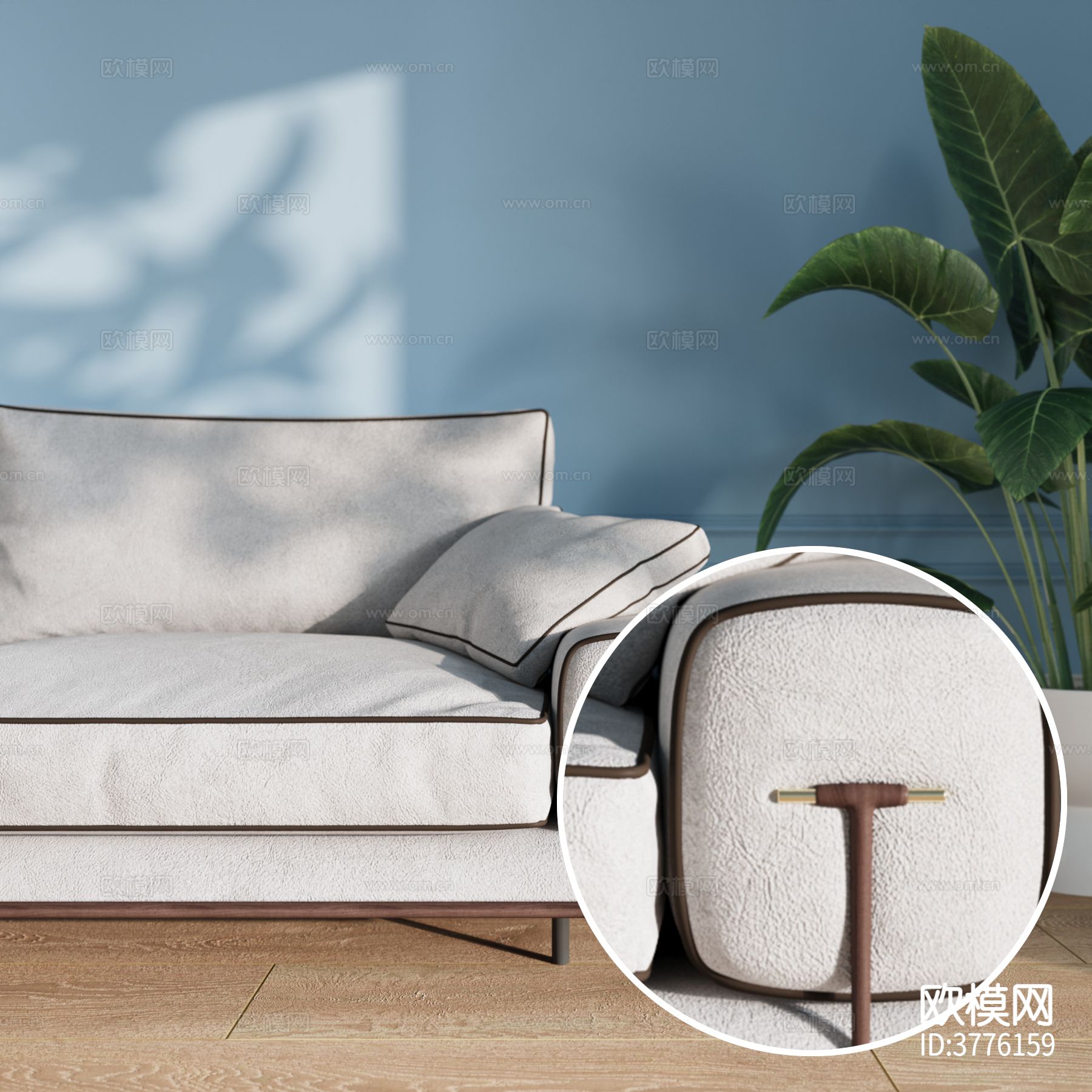 白色翻毛皮材质下载