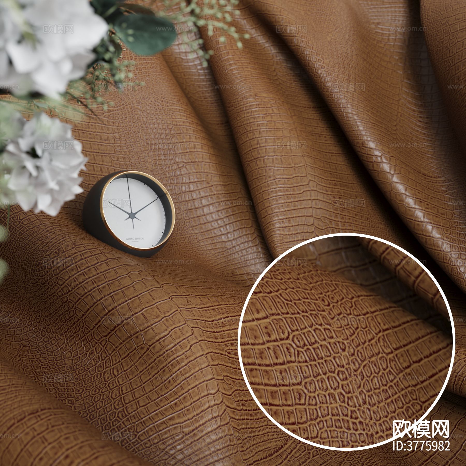 皮革 鳄鱼皮材质下载