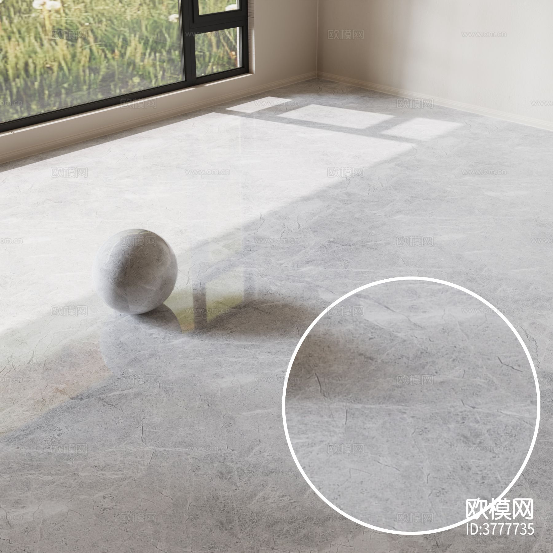 灰色地砖 大理石材质下载