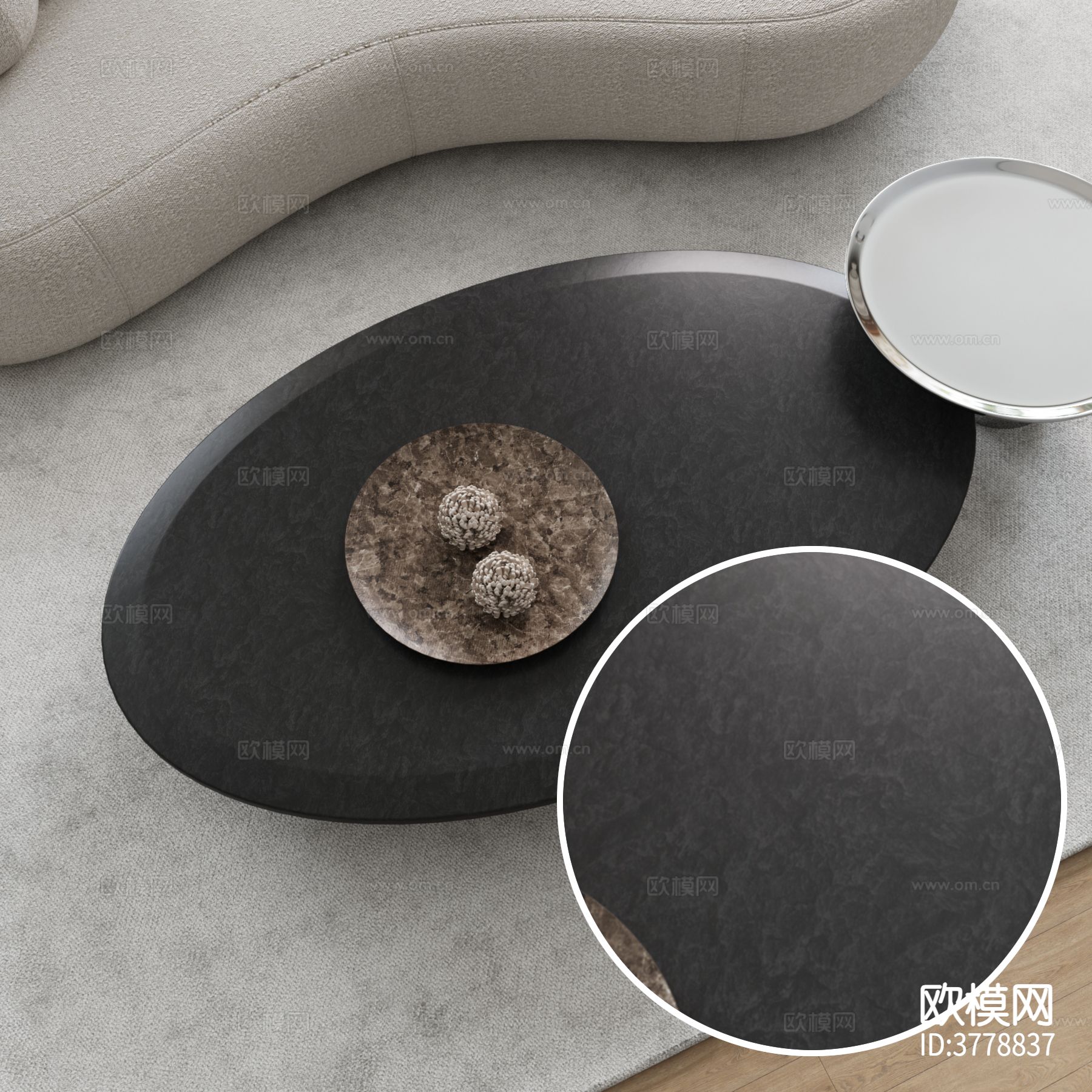 黑色火烧石材质下载