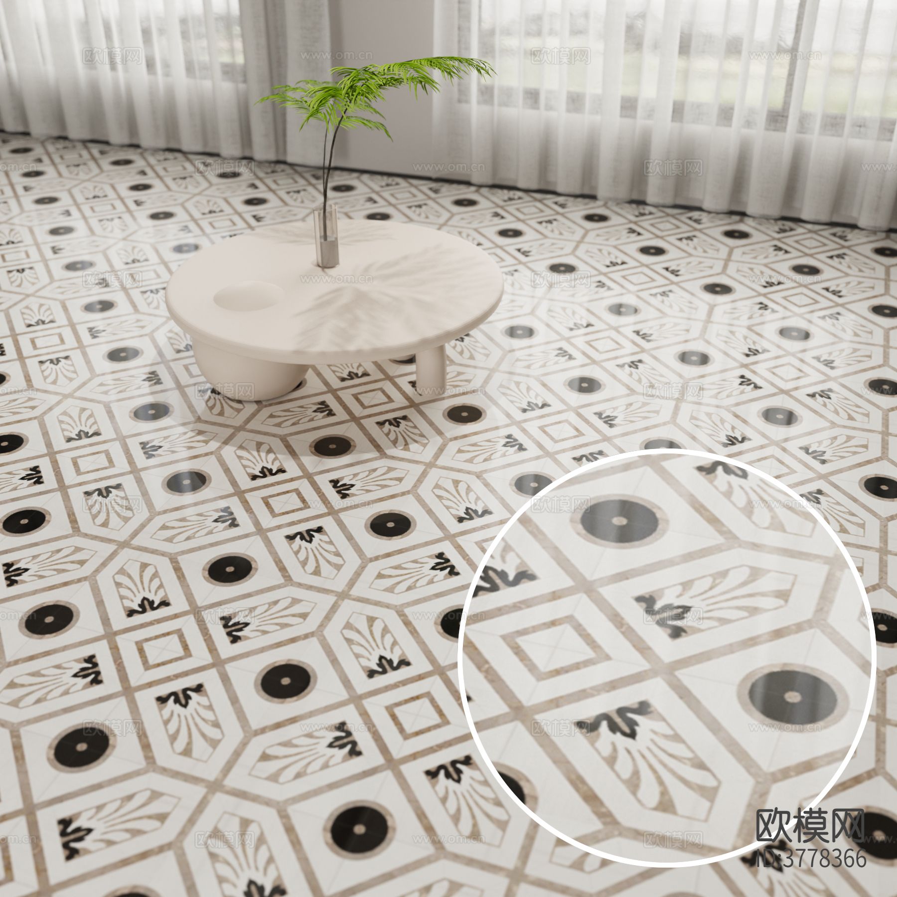 地砖 花砖材质下载