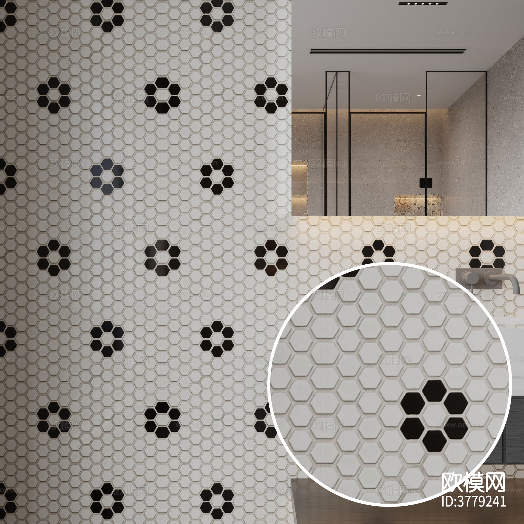 马赛克瓷砖材质下载