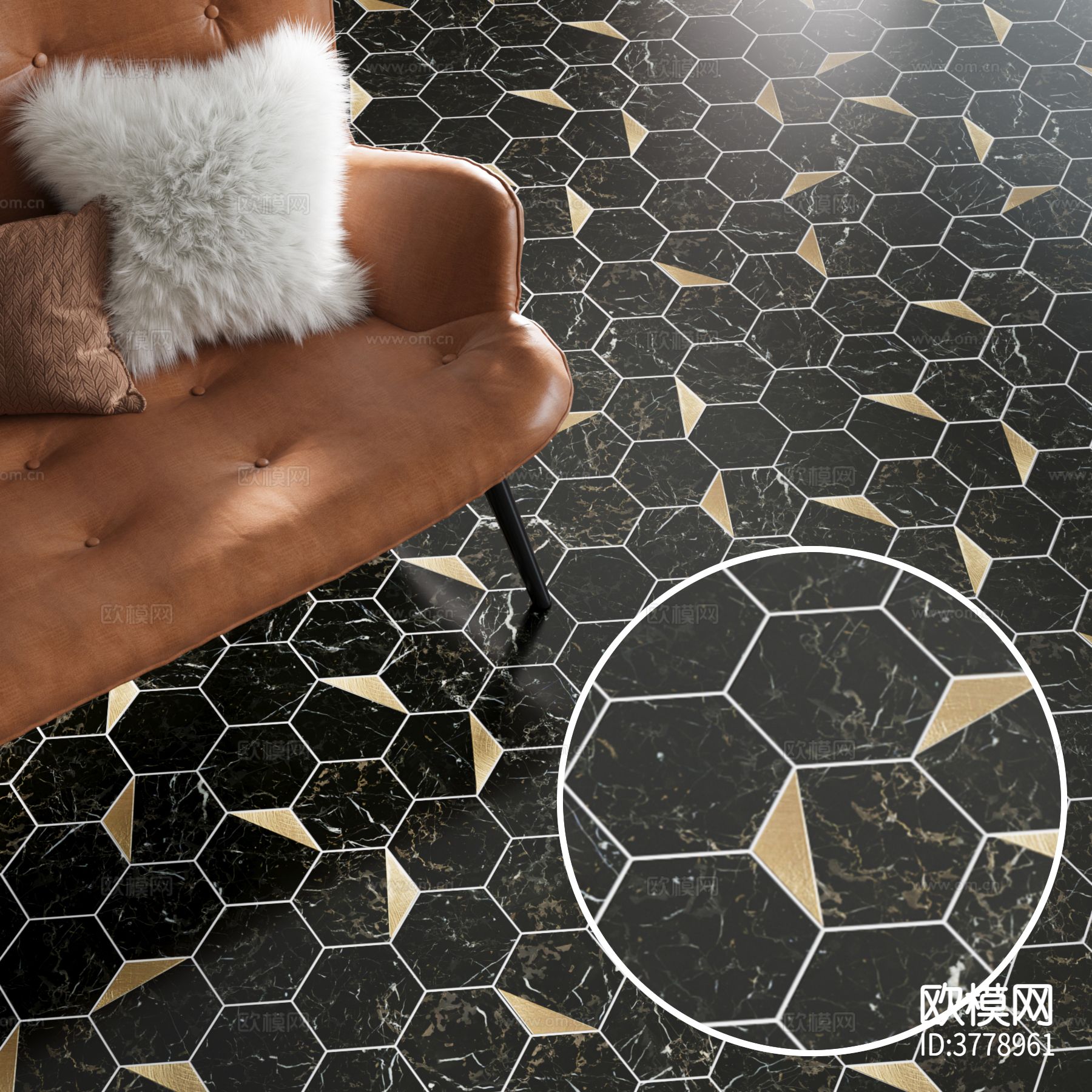 地砖 六角砖材质下载