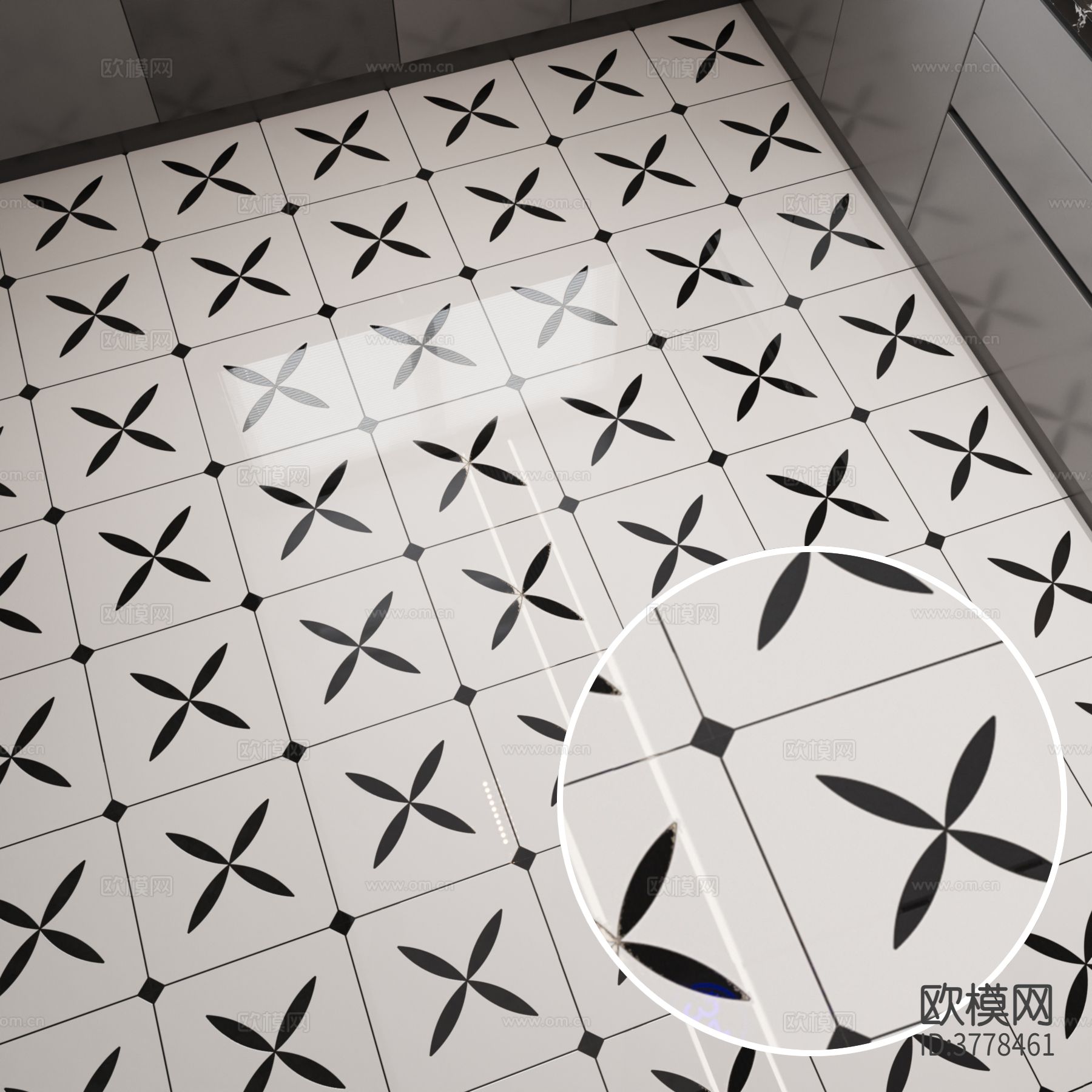 地砖 花砖材质下载