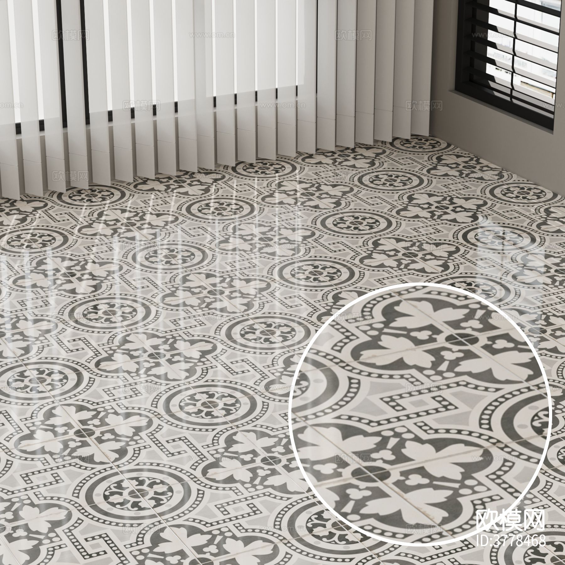 地砖 花砖材质下载