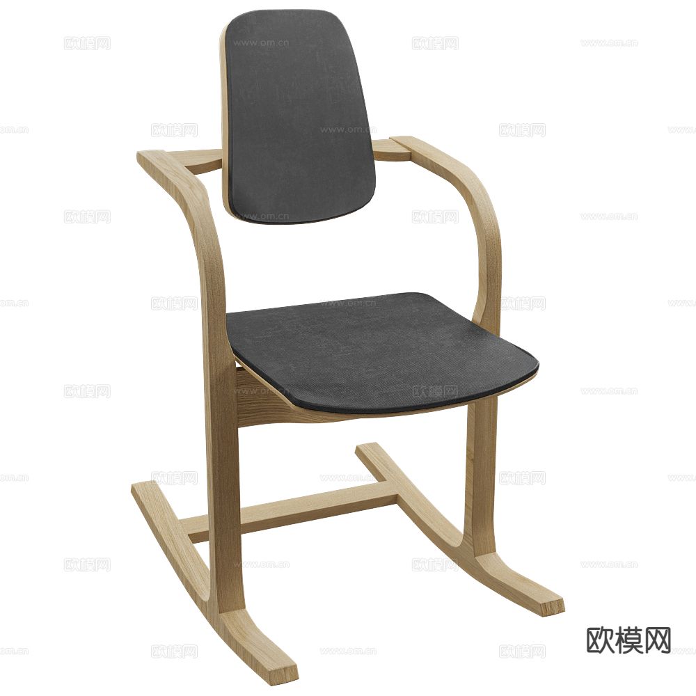 Varier Rocking Chair Varier Lounge Chair Rocking Chair 3d Model - Cgpeers
