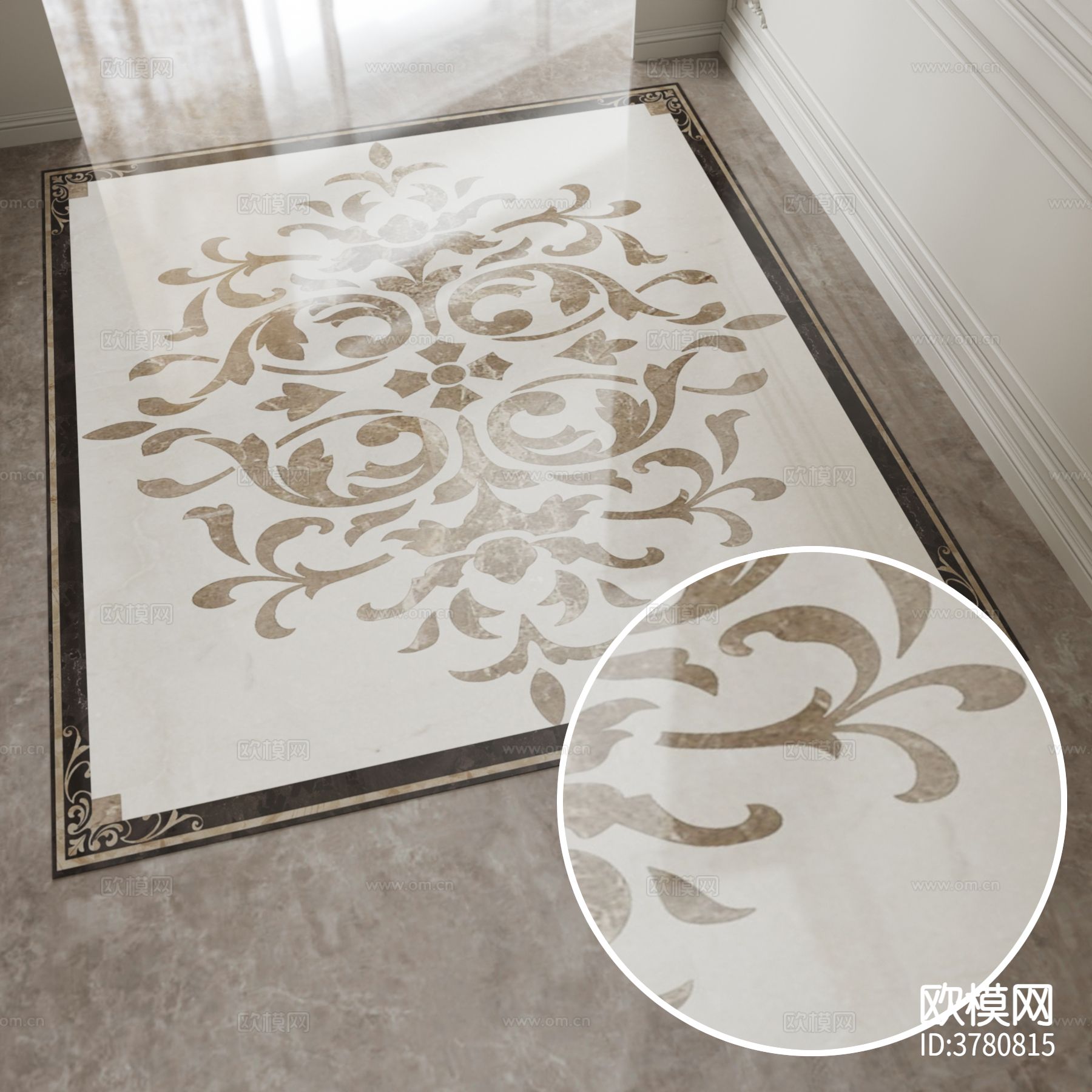 拼花地砖材质下载