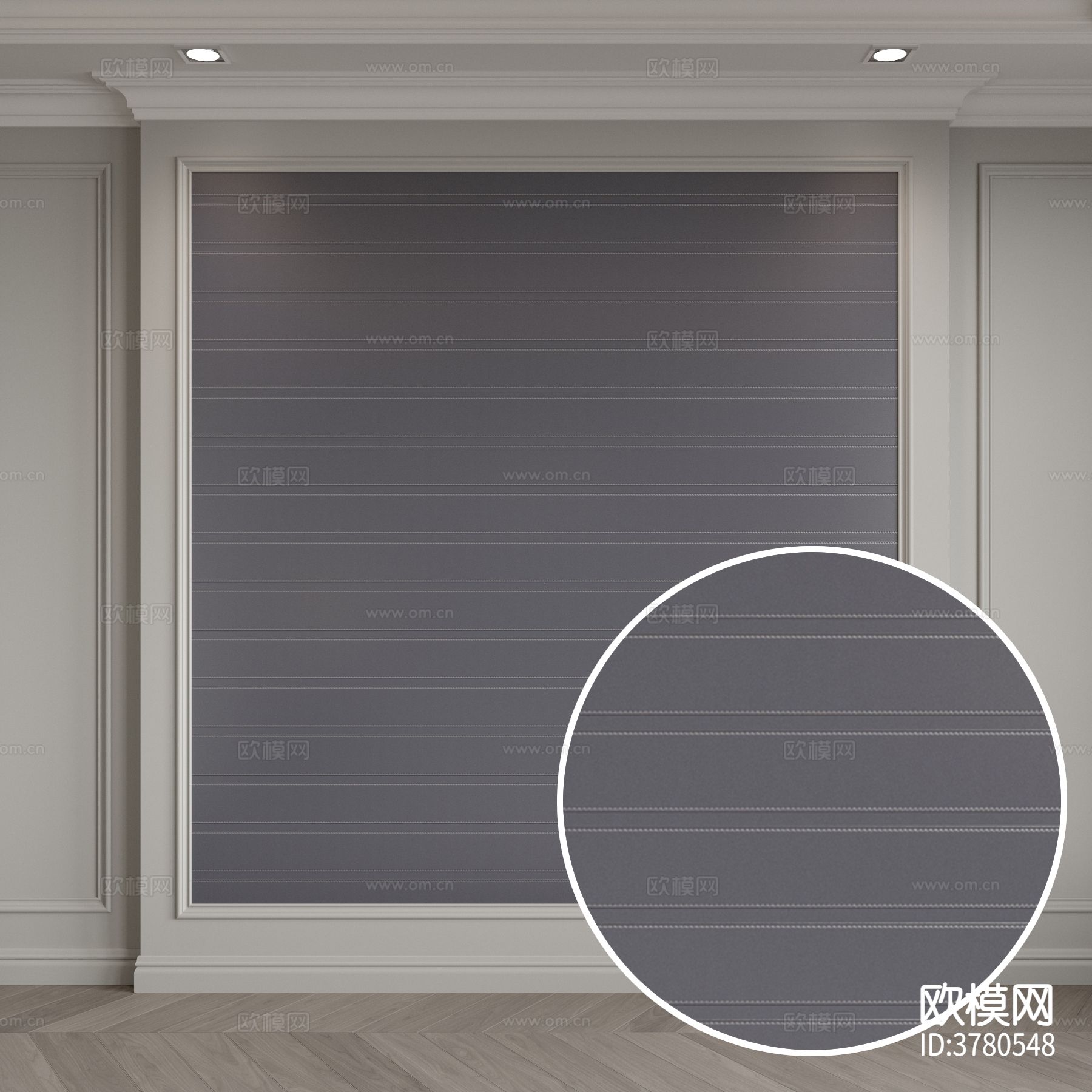 深蓝色皮纹砖材质下载