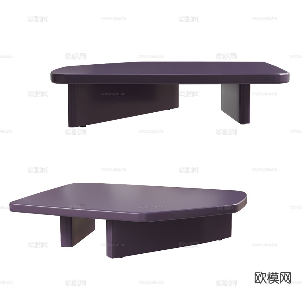 BAXTER 茶几3d模型下载