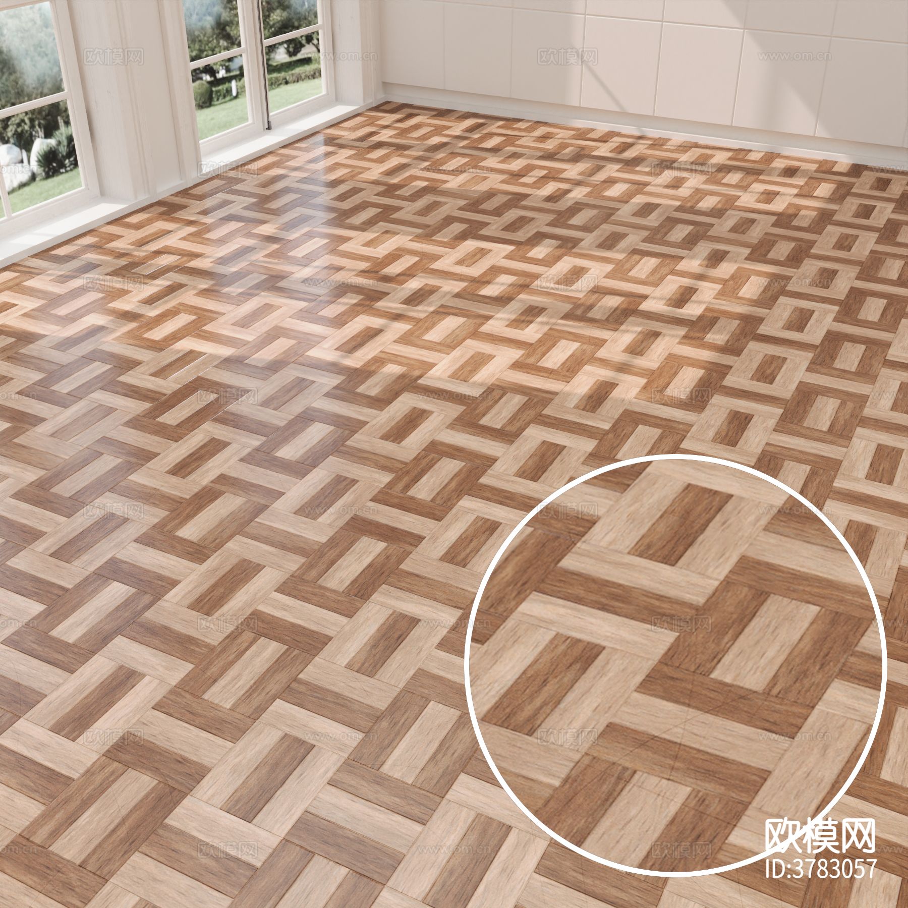 木地板 田字板材质下载