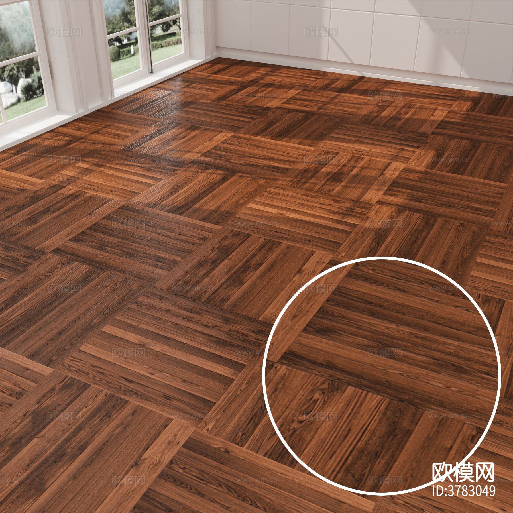 木地板 田字板材质下载