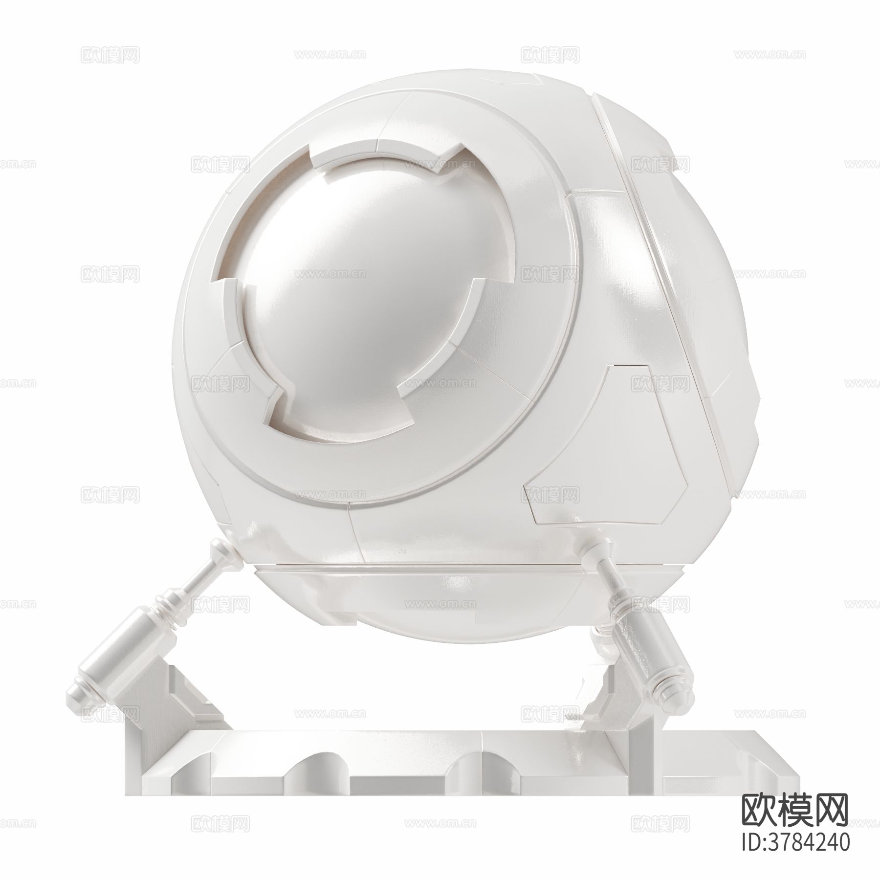 白色高光塑料材质下载