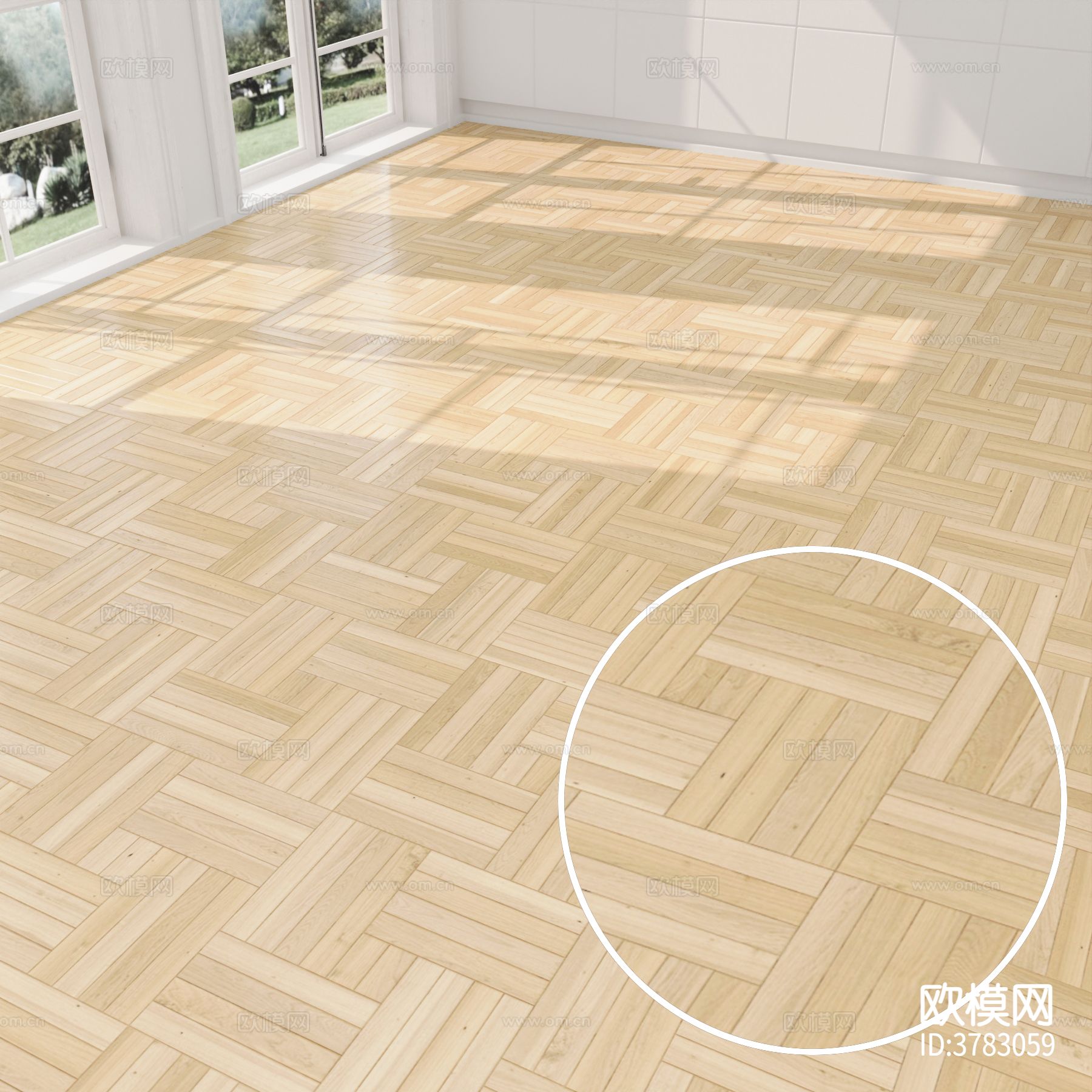 木地板 田字板材质下载