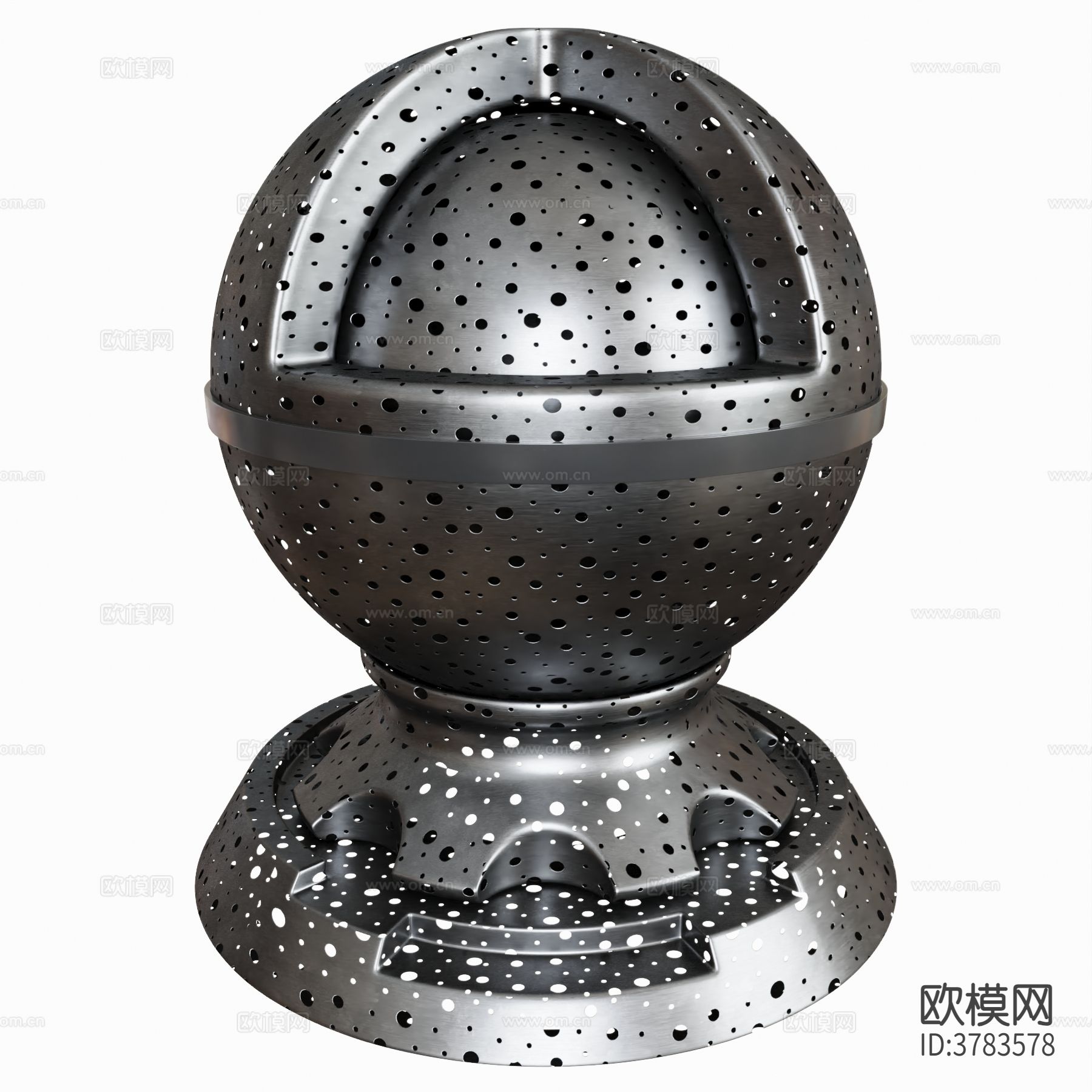 不规则圆形拉丝穿孔板材质下载