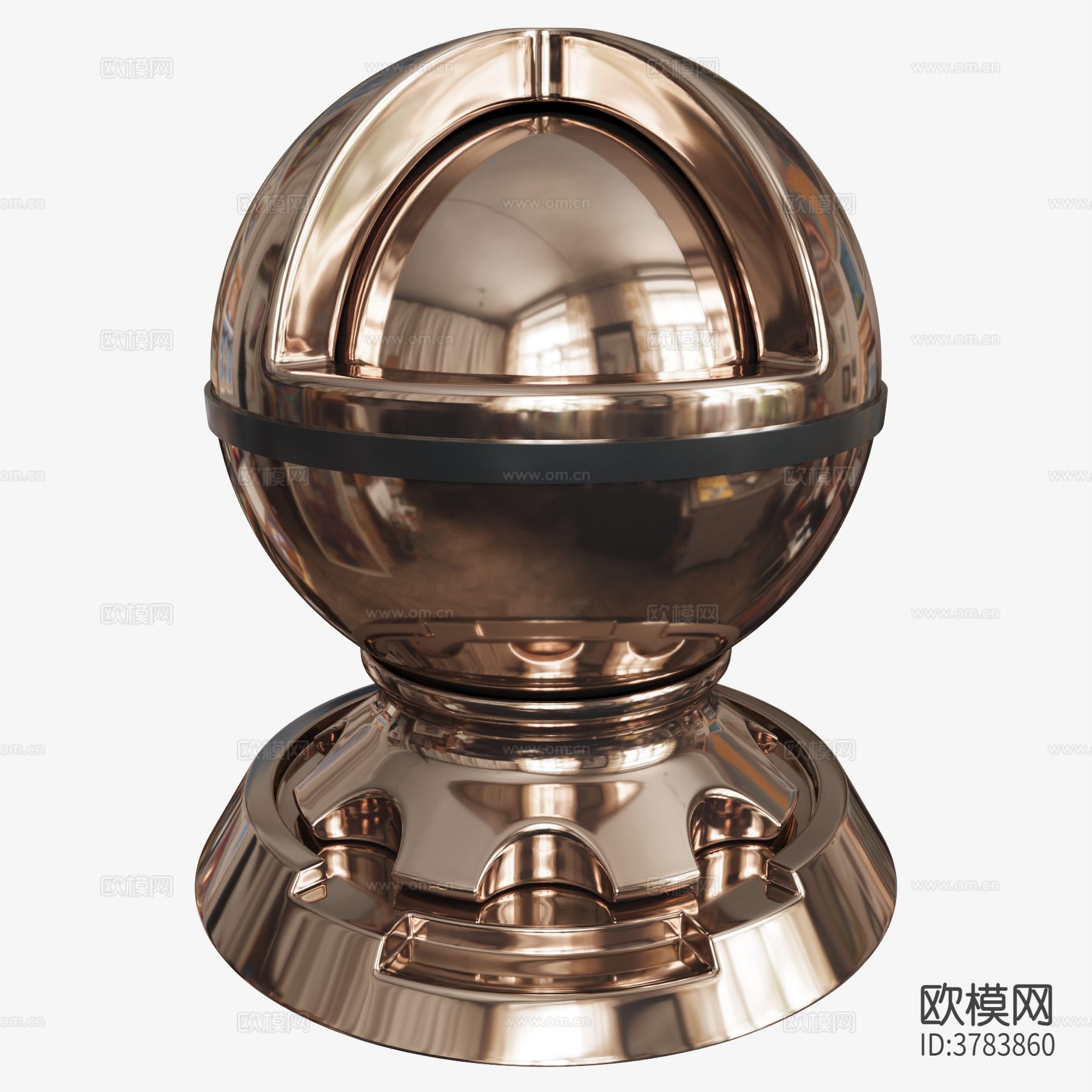 亮光玫瑰金材质下载