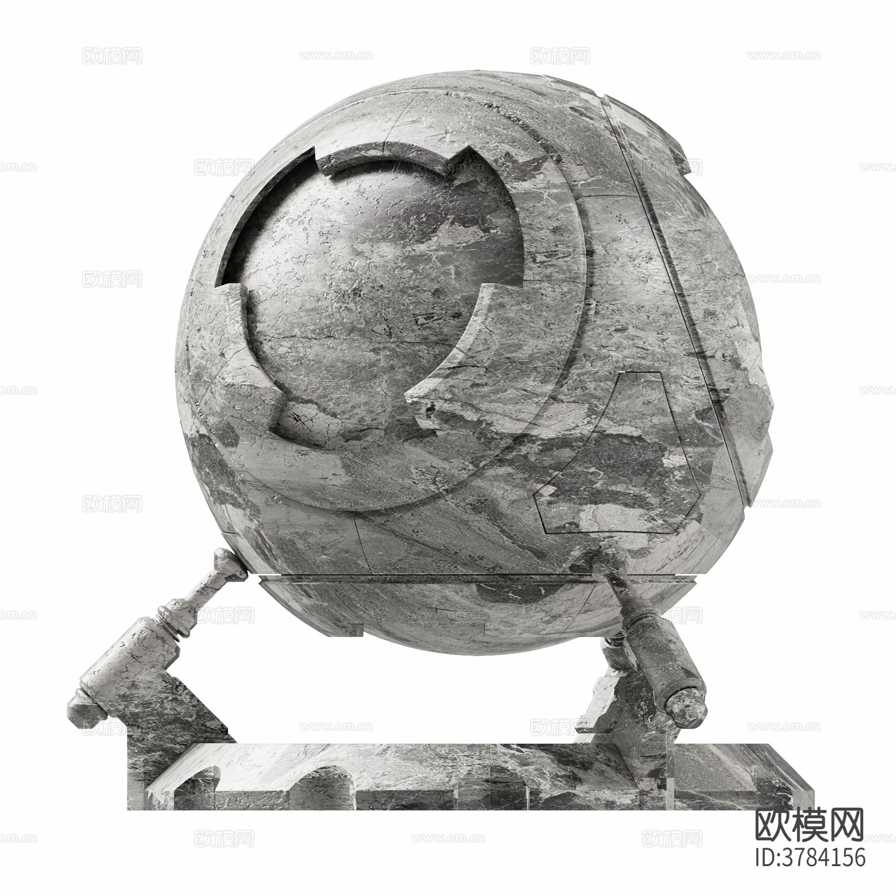 灰白根地胶板材质下载