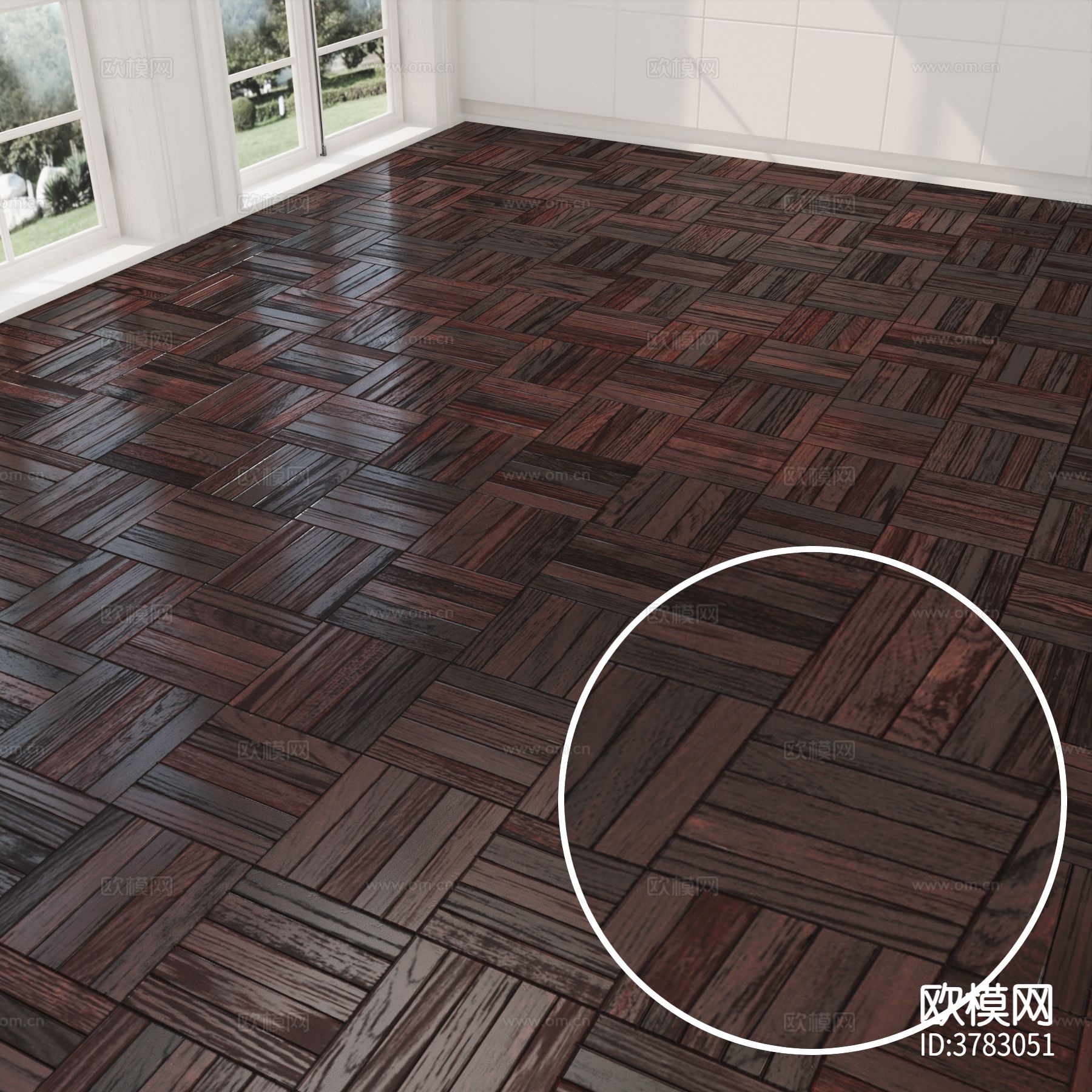 木地板 田字板材质下载