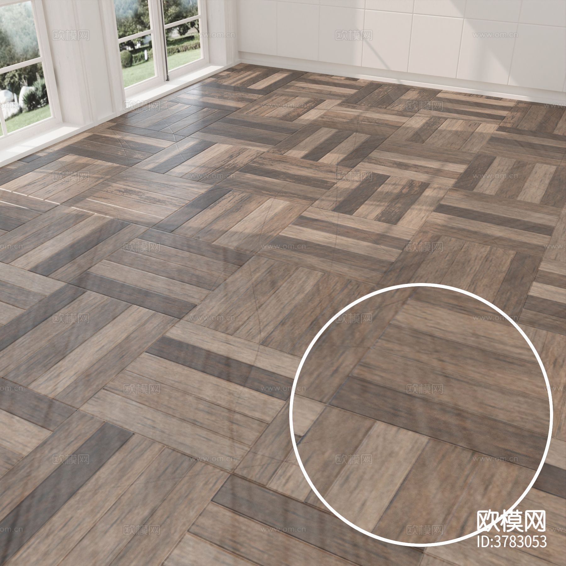 木地板 田字板材质下载