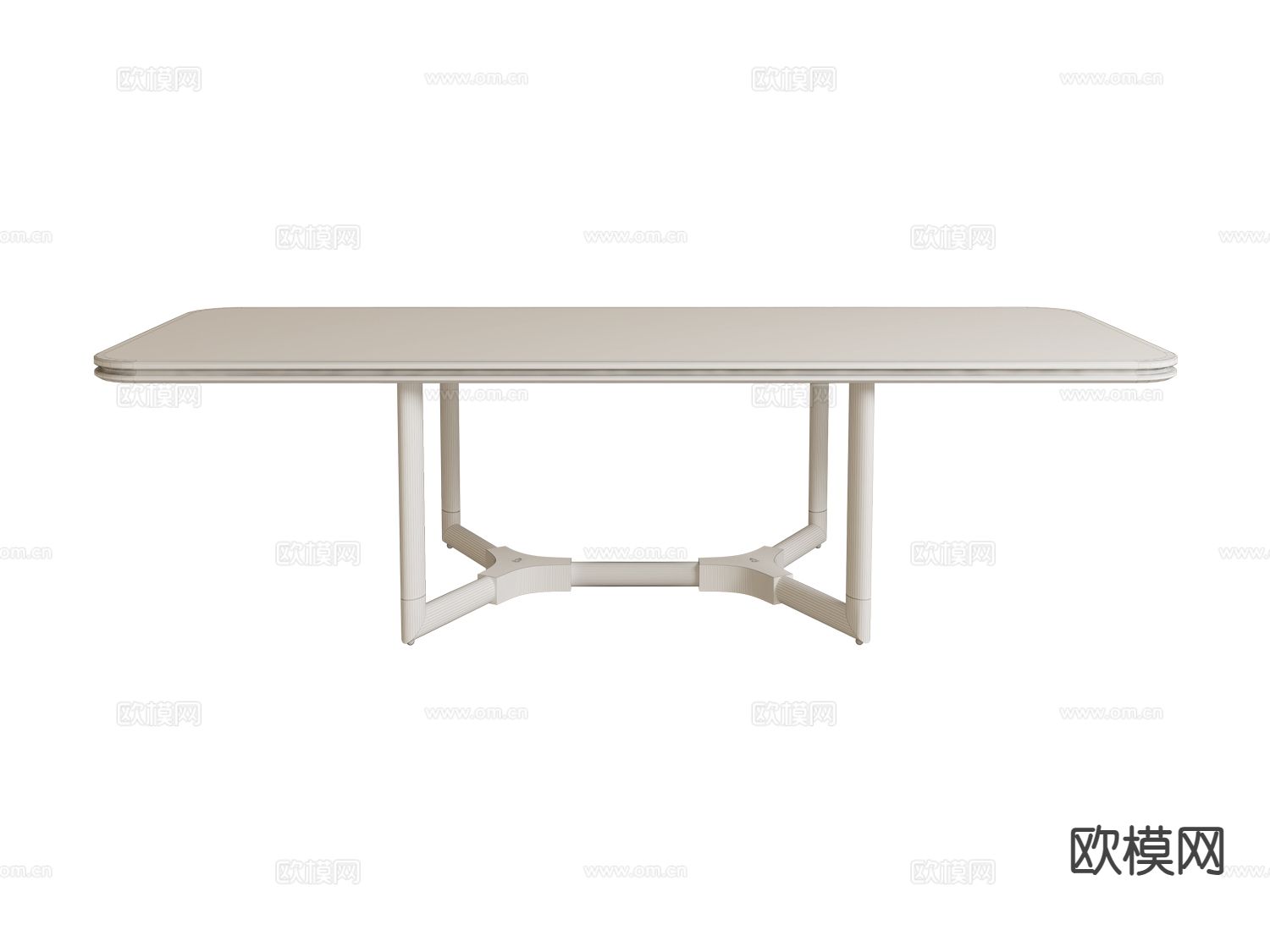 visionnaire意式轻奢餐桌3d模型下载（渲染图2）