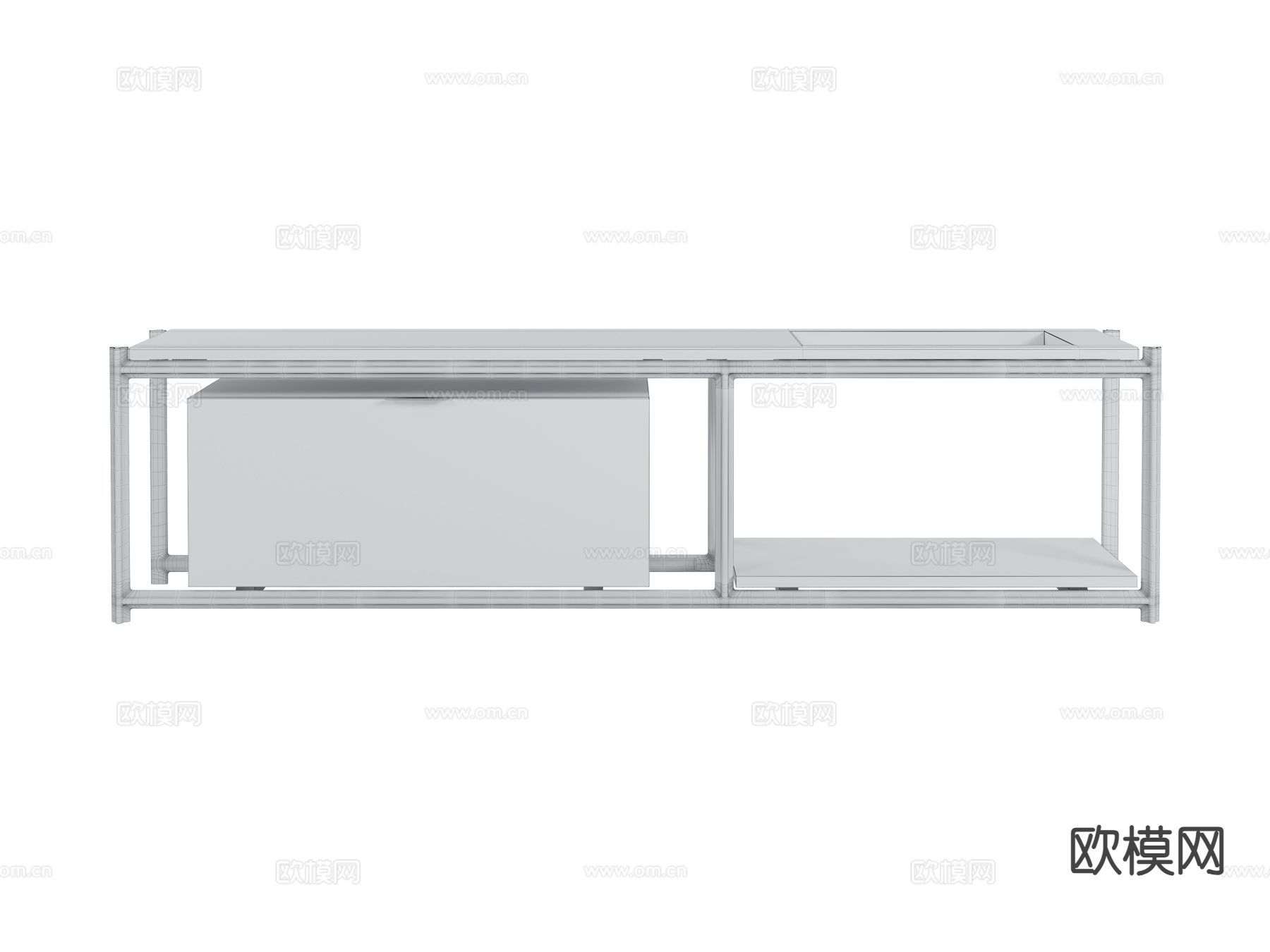 visionnaire意式玄关桌 玄关台3d模型