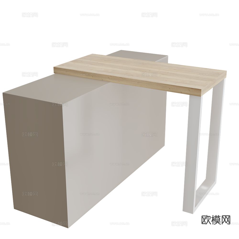 CANCIO 吧台 转角吧台3d模型